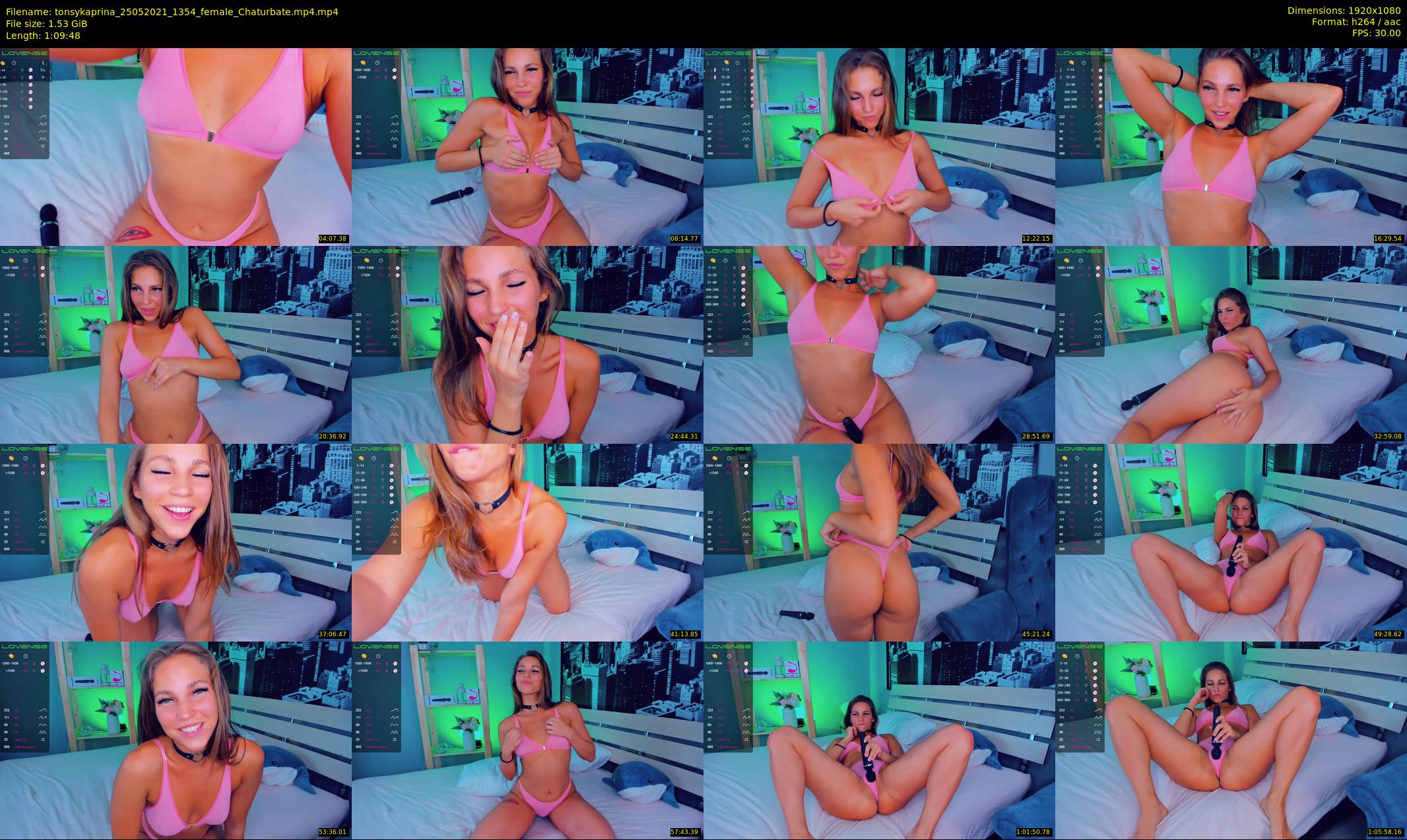 tonsykaprina — 70 minute Chaturbate couple cam show recording, 1080p, May 25, 2021
