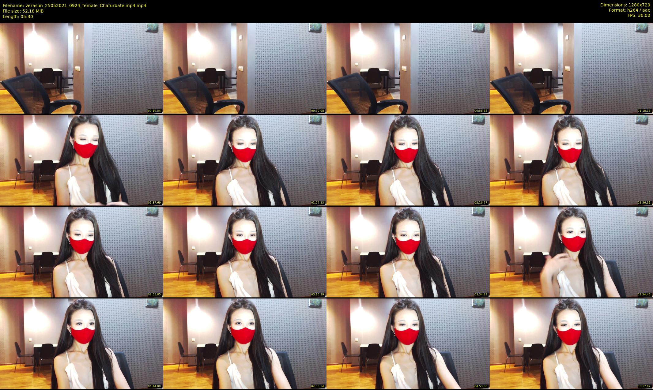 verasun — 6 minute Chaturbate female cam show recording, 720p, May 25, 2021