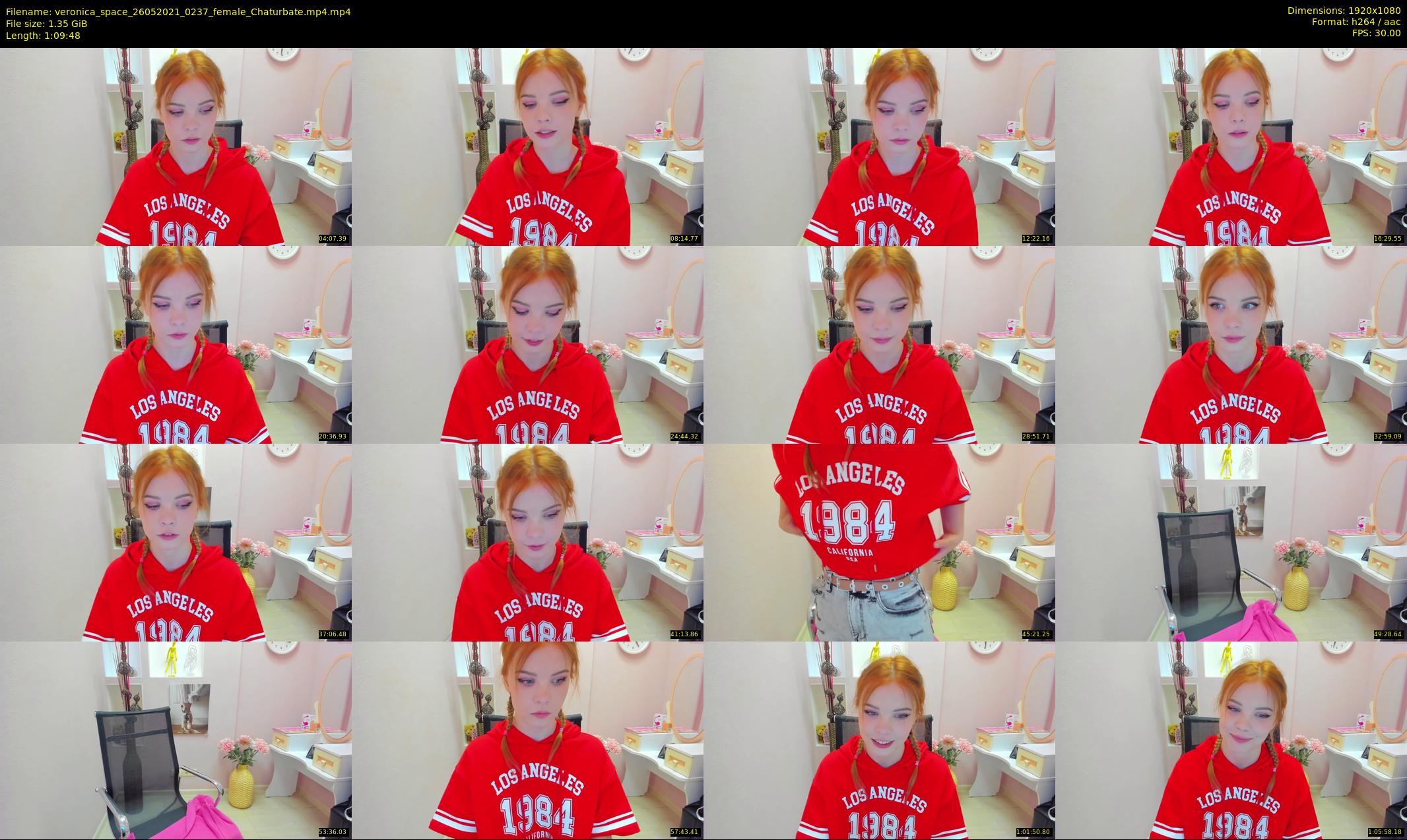 veronica_space — 70 minute Chaturbate female cam show recording, 1080p, May 26, 2021