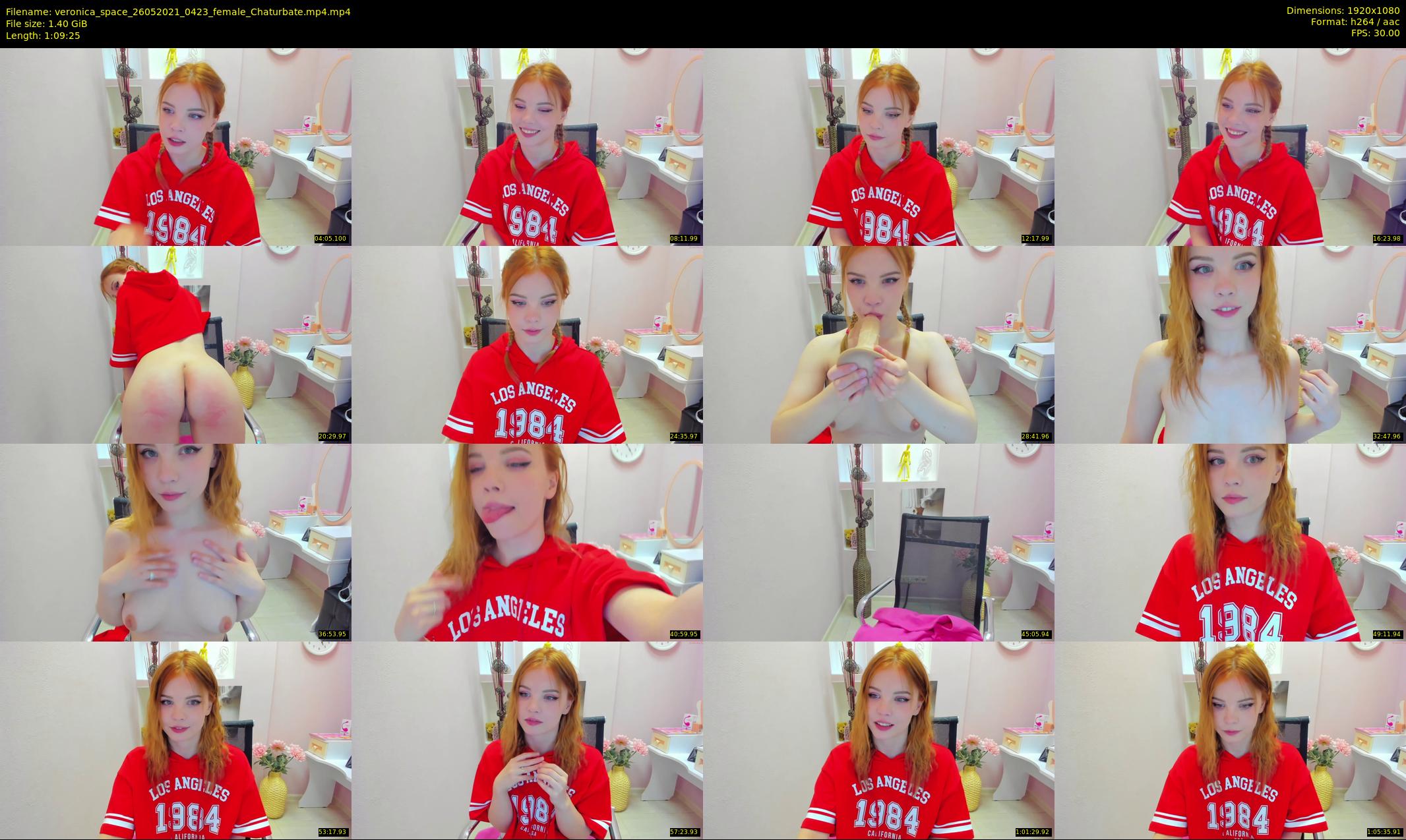 veronica_space — 70 minute Chaturbate female cam show recording, 1080p, May 26, 2021
