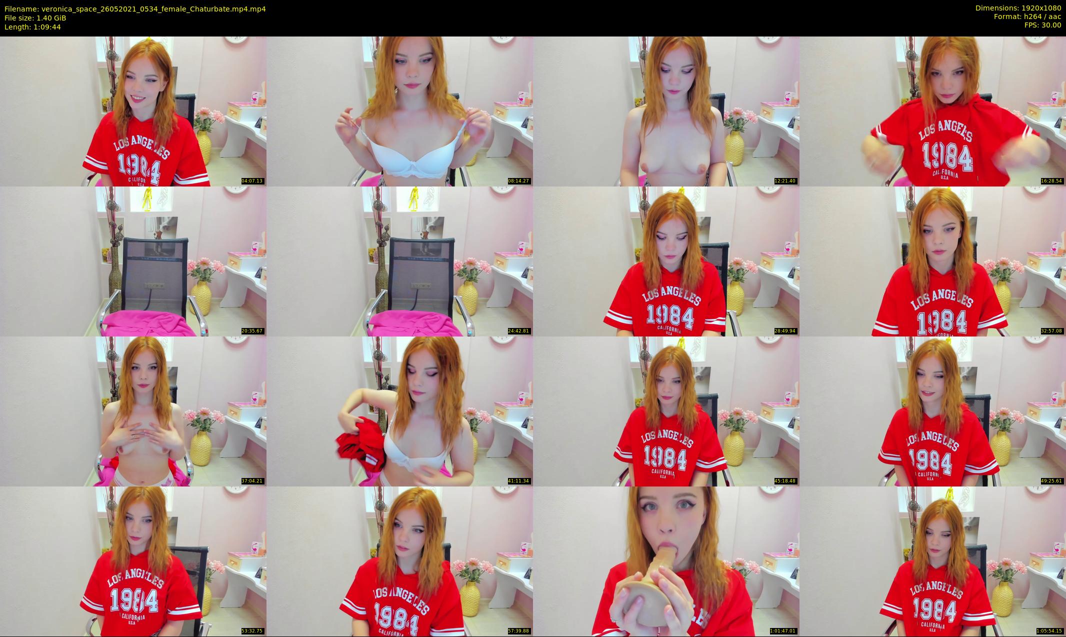 veronica_space — 70 minute Chaturbate female cam show recording, 1080p, May 26, 2021