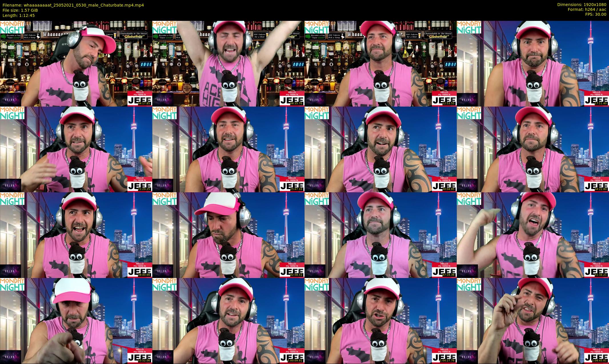 whaaaaaaaat — 73 minute Chaturbate couple cam show recording, 1080p, May 25, 2021