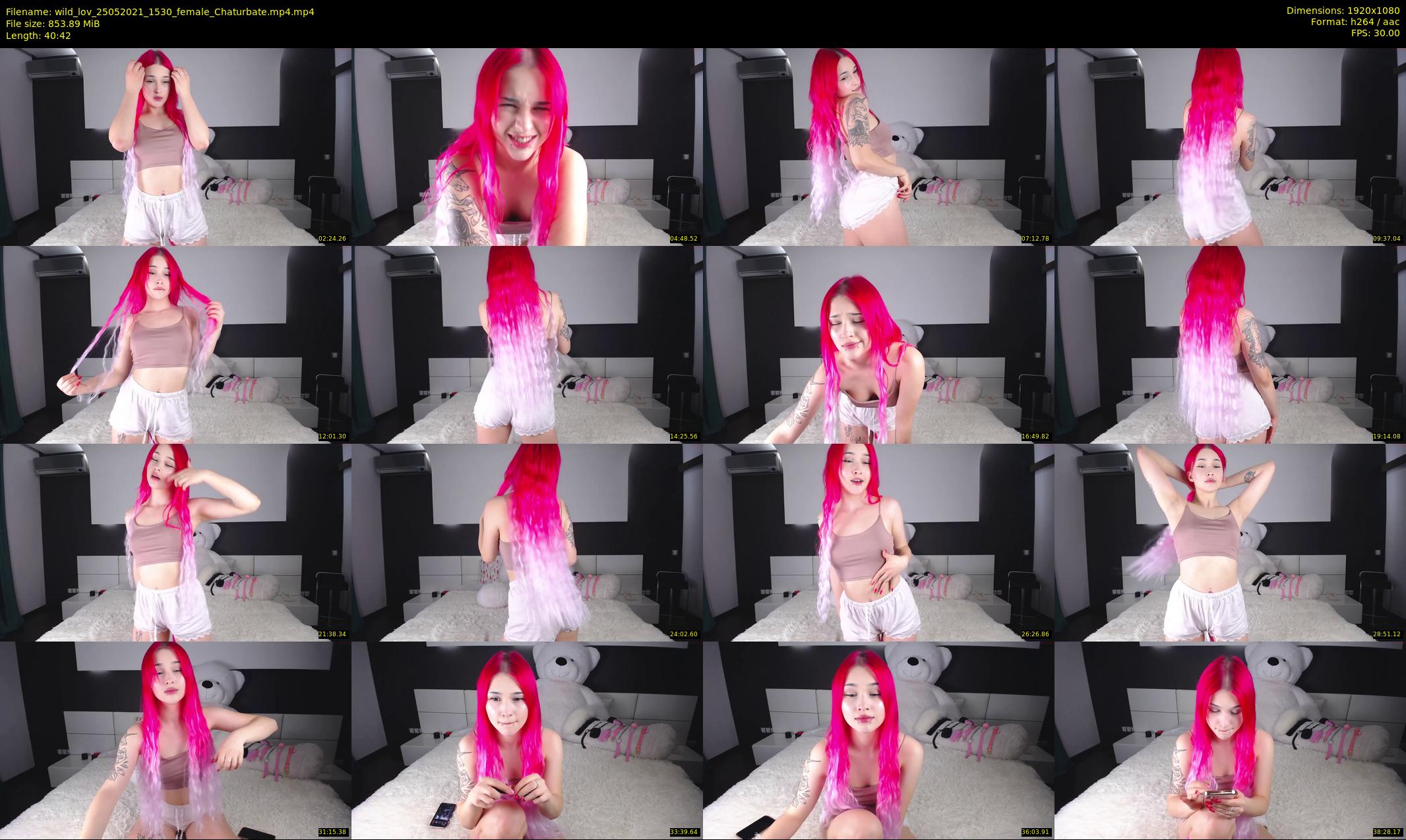 wild_lov — 41 minute Chaturbate female cam show recording, 1080p, May 25, 2021