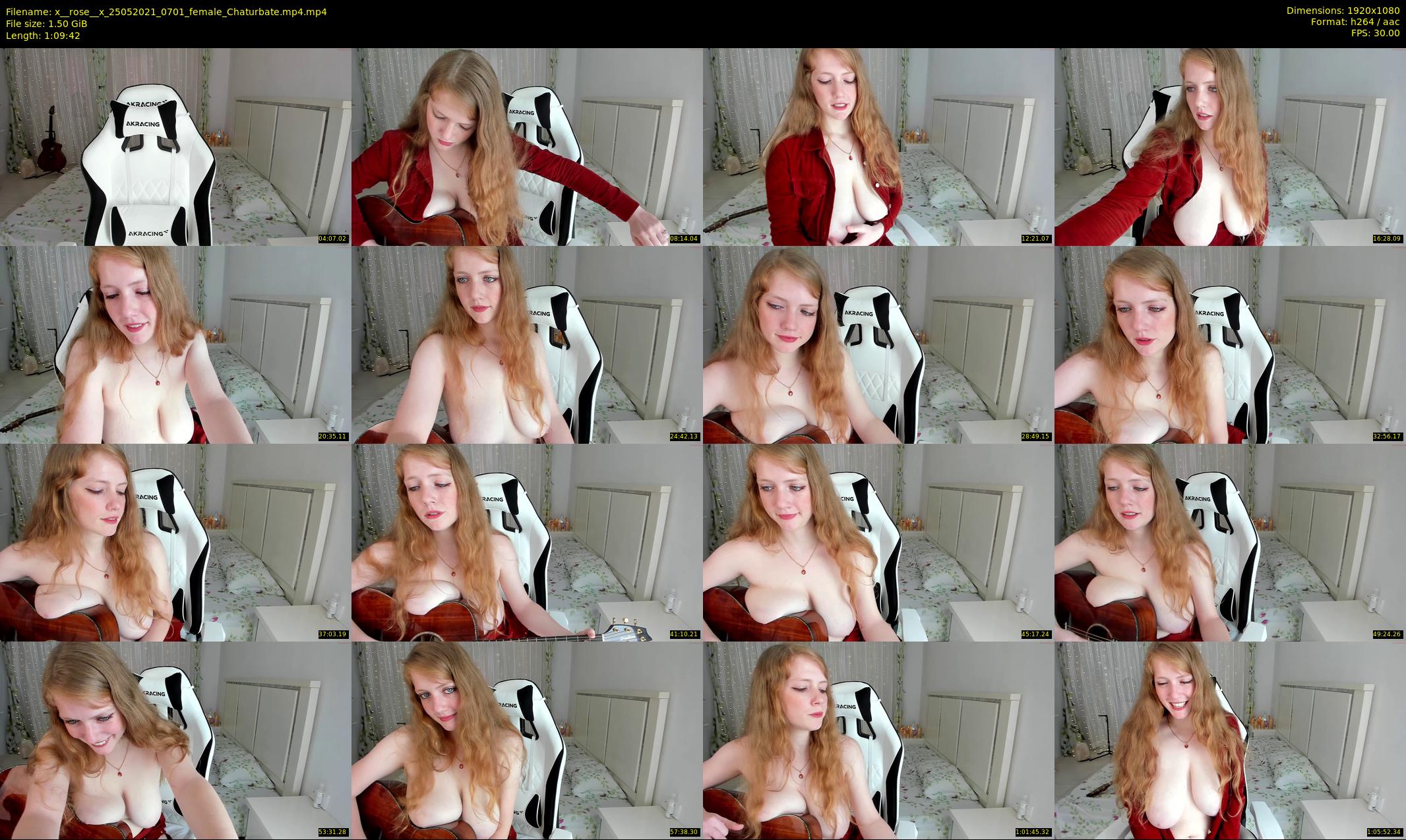 x__rose__x — 70 minute Chaturbate female cam show recording, 1080p, May 25, 2021
