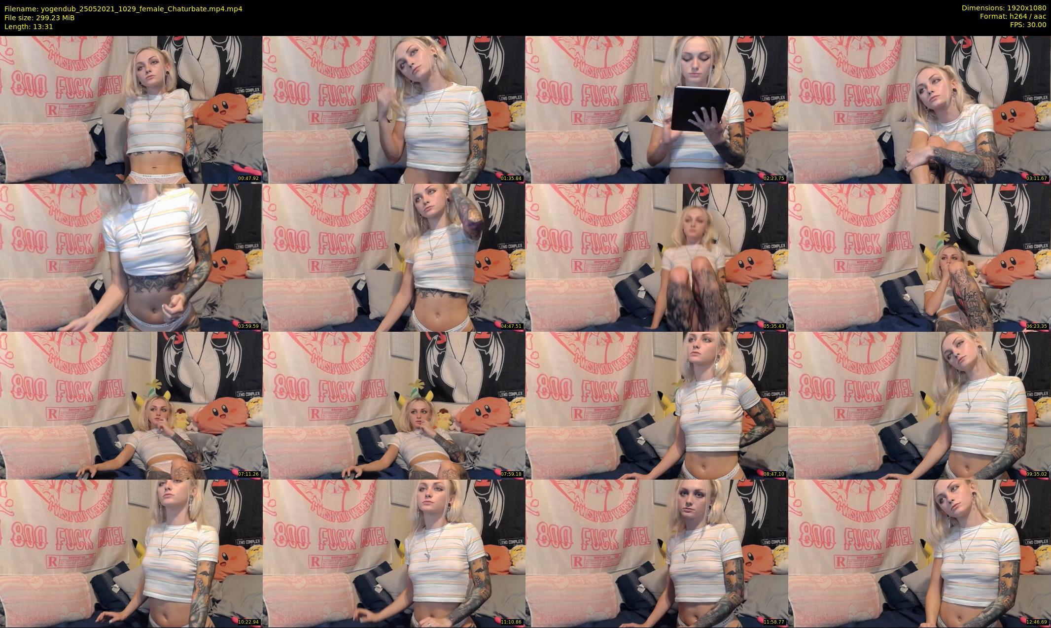 yogendub — 14 minute Chaturbate female cam show recording, 1080p, May 25, 2021