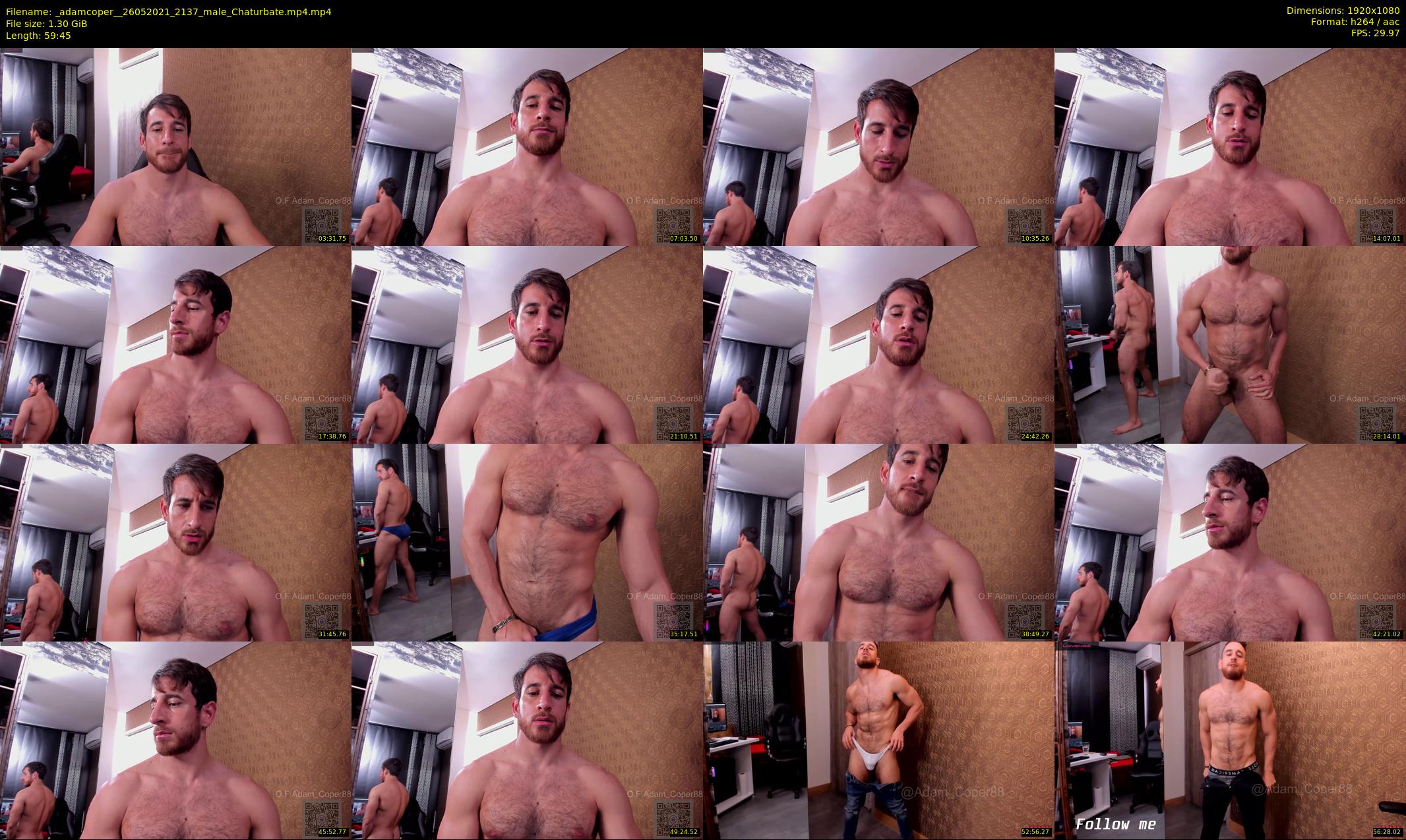 _adamcoper_ — 60 minute Chaturbate male cam show recording, 1080p, May 26, 2021