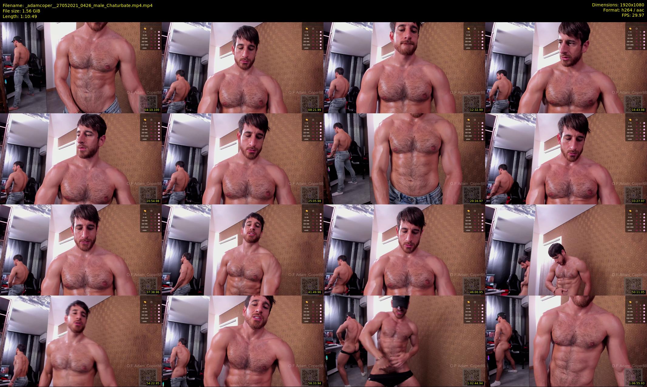 _adamcoper_ — 71 minute Chaturbate male cam show recording, 1080p, May 27, 2021