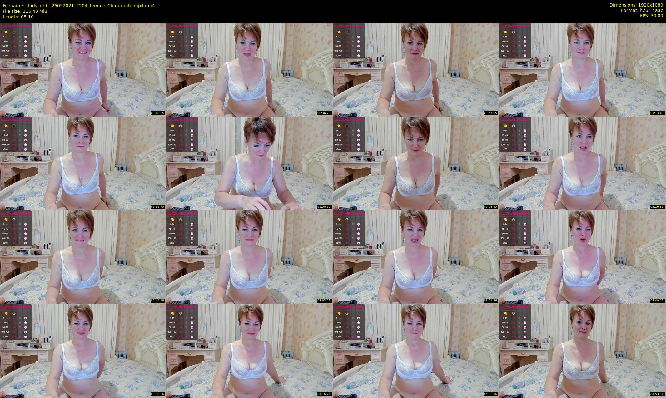 _lady_red_ — 6 minute Chaturbate female cam show recording, 1080p, May 26, 2021