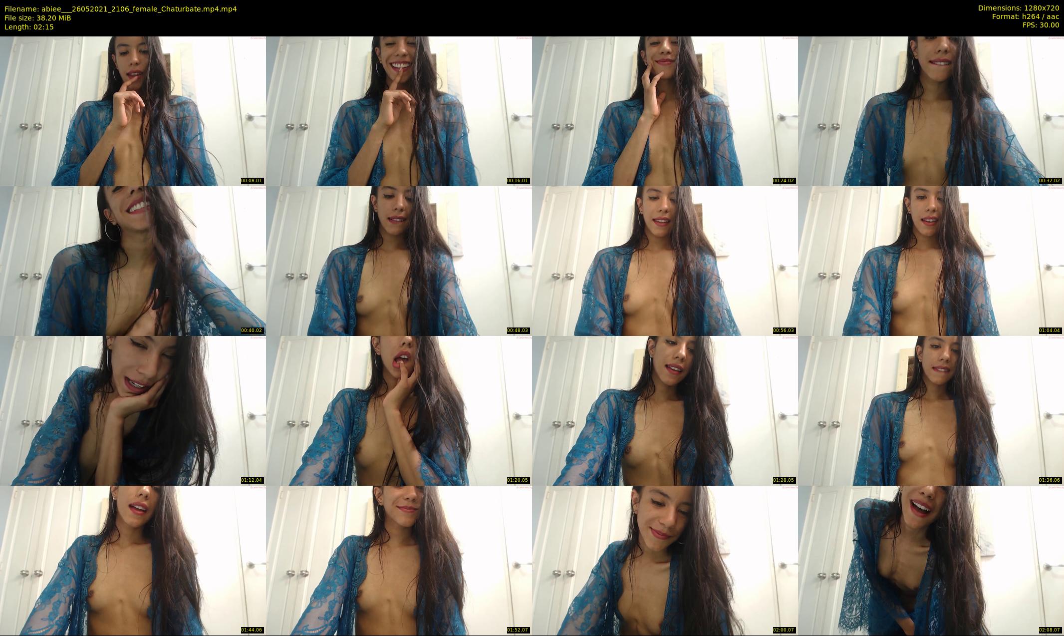 abiee__ — 3 minute Chaturbate female cam show recording, 720p, May 26, 2021