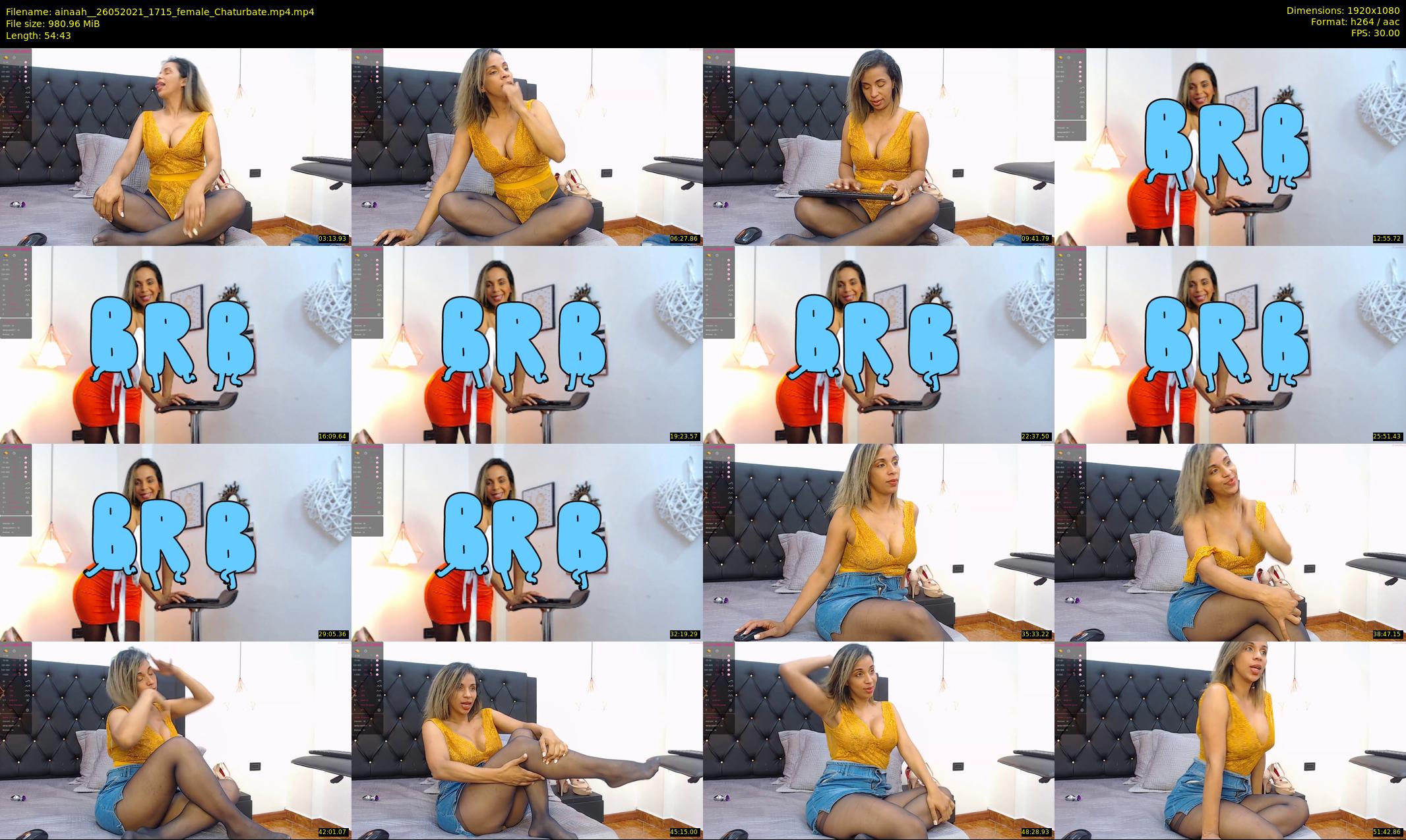 ainaah_ — 55 minute Chaturbate female cam show recording, 1080p, May 26, 2021