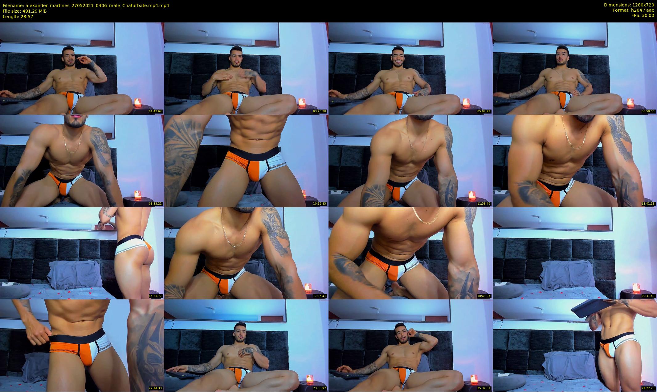 alexander_martines — 29 minute Chaturbate male cam show recording, 720p, May 27, 2021