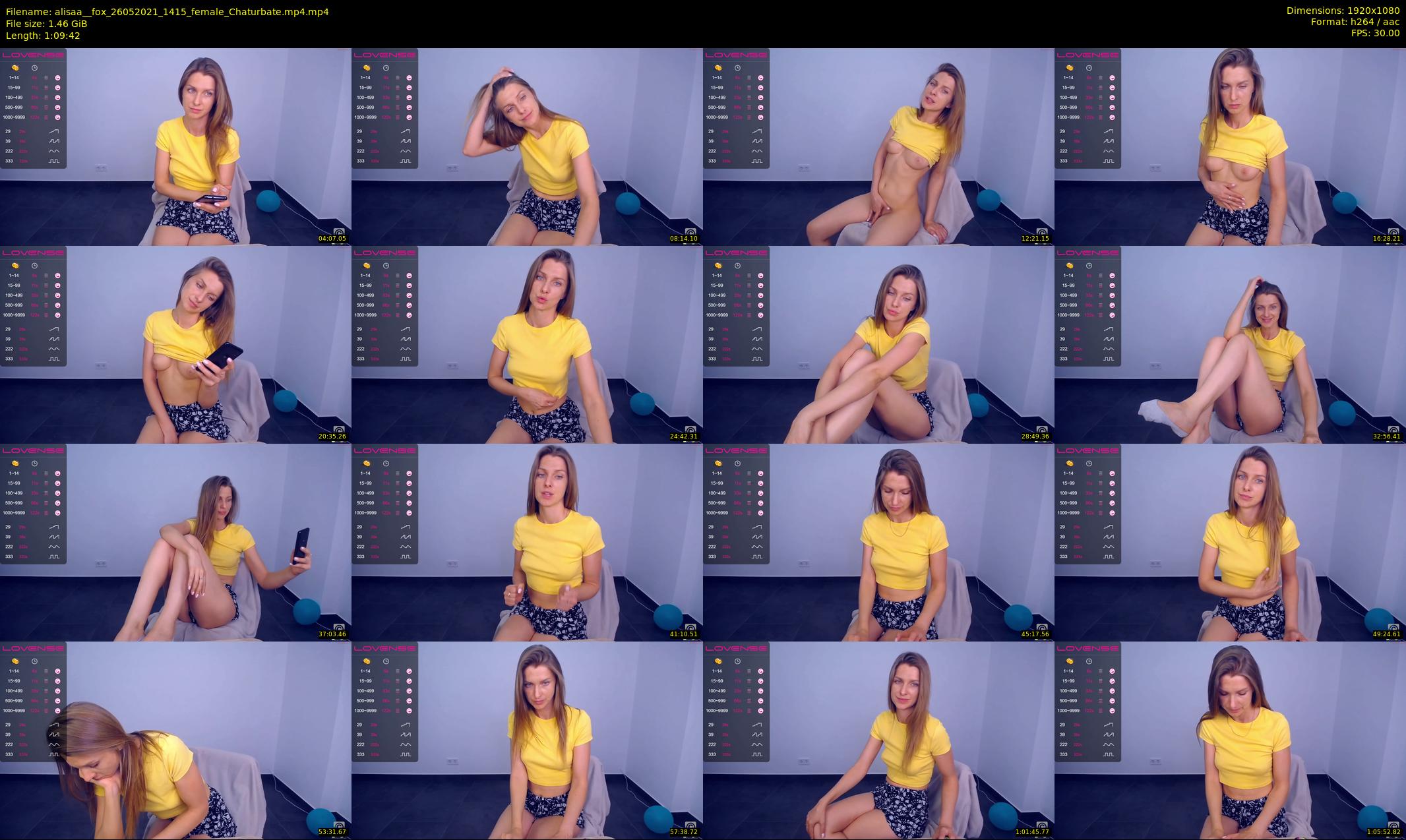 alisaa__fox — 70 minute Chaturbate female cam show recording, 1080p, May 26, 2021