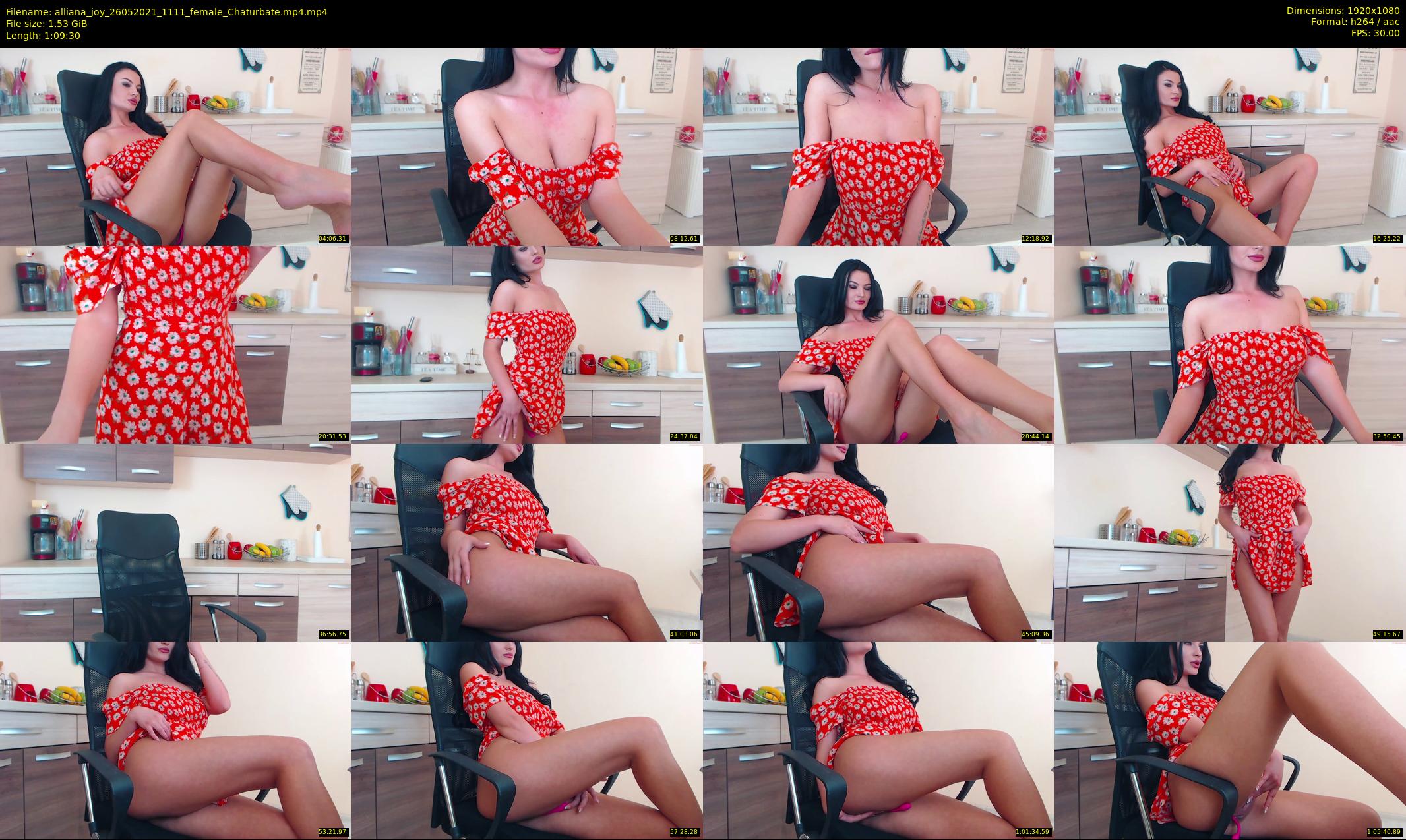 alliana_joy — 70 minute Chaturbate female cam show recording, 1080p, May 26, 2021