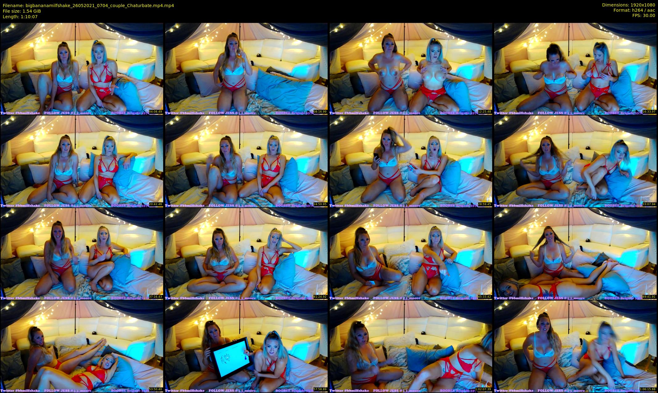 bigbananamilfshake — 71 minute Chaturbate couple cam show recording, 1080p, May 26, 2021