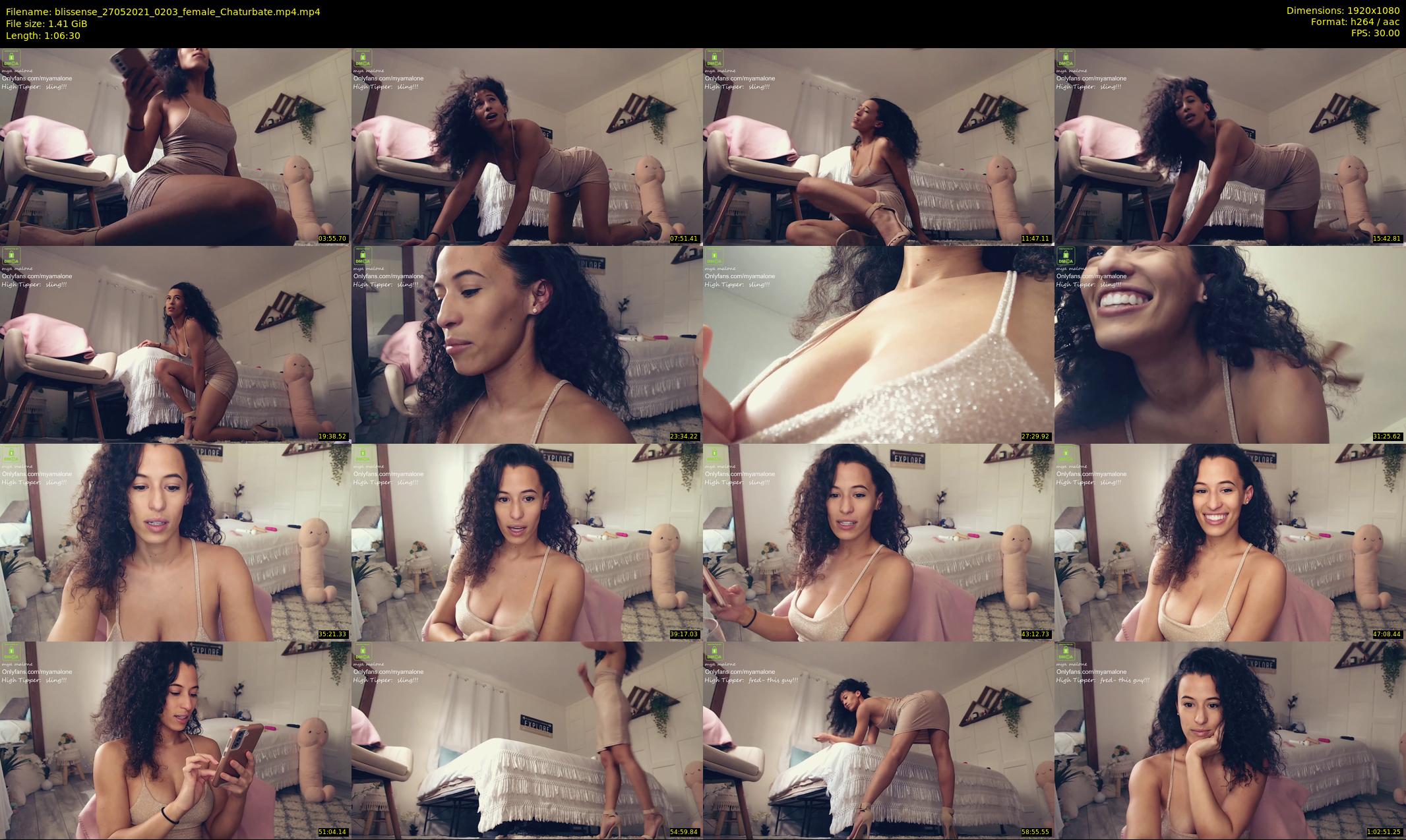blissense — 67 minute Chaturbate female cam show recording, 1080p, May 27, 2021