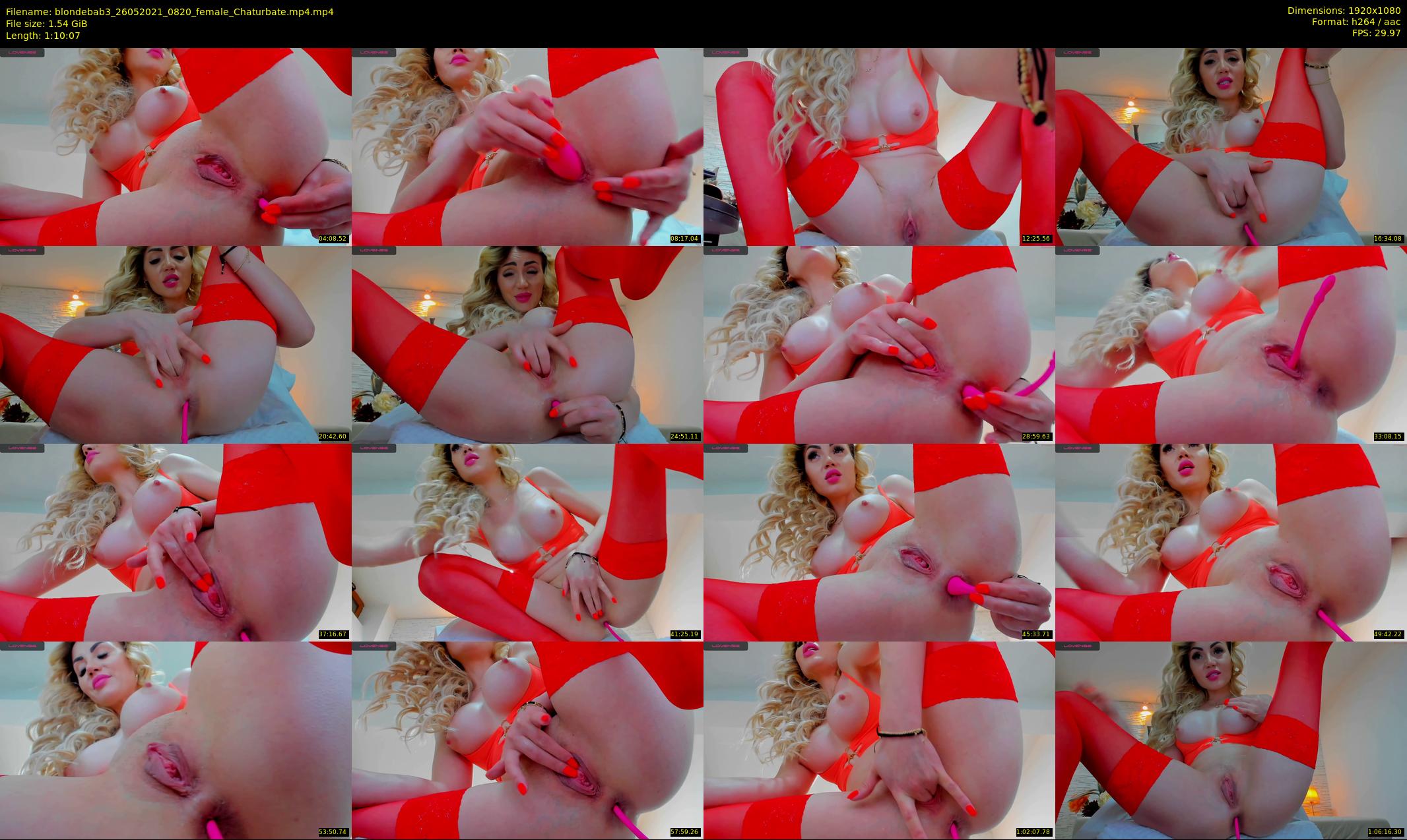 blondebab3 — 71 minute Chaturbate female cam show recording, 1080p, May 26, 2021