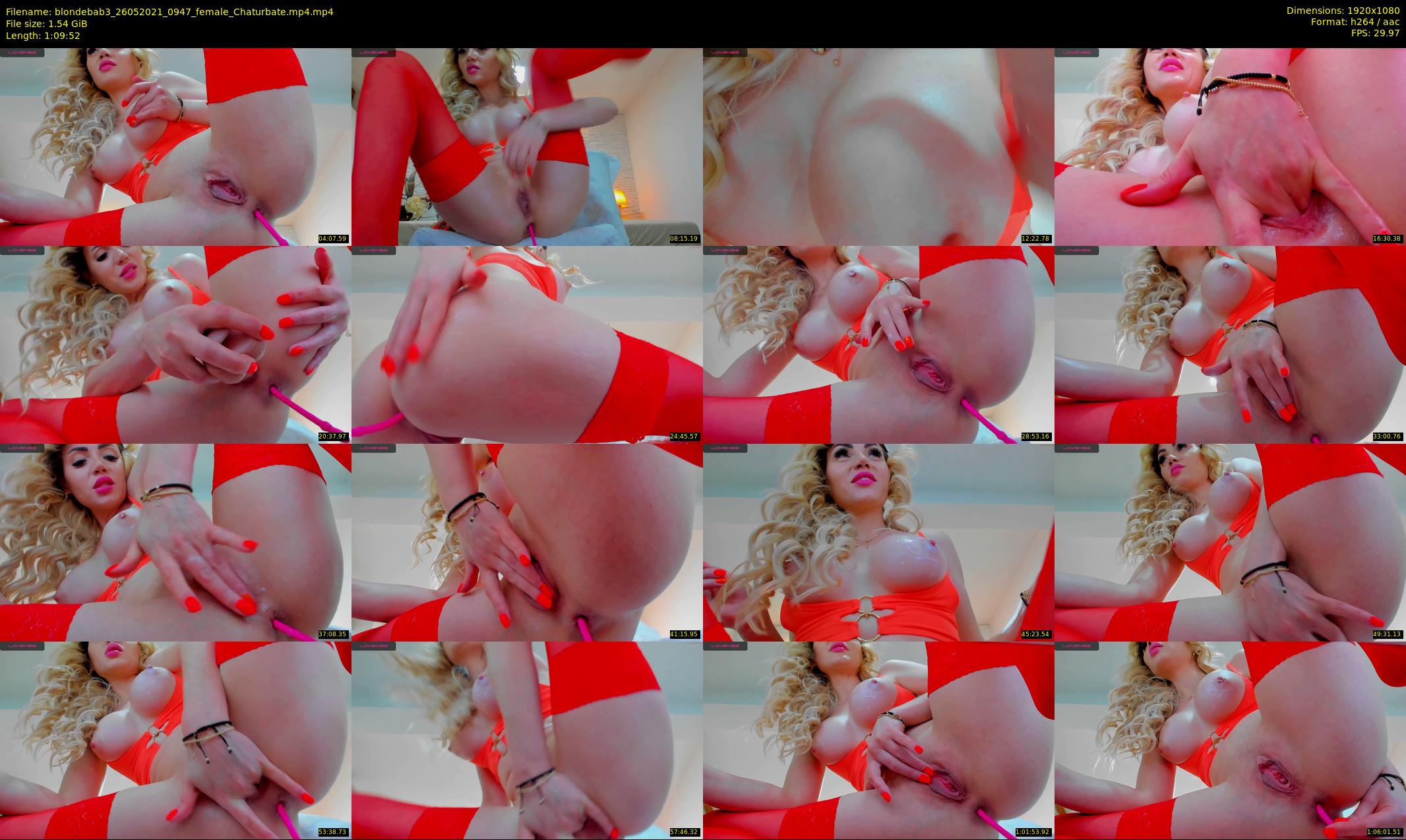 blondebab3 — 70 minute Chaturbate female cam show recording, 1080p, May 26, 2021
