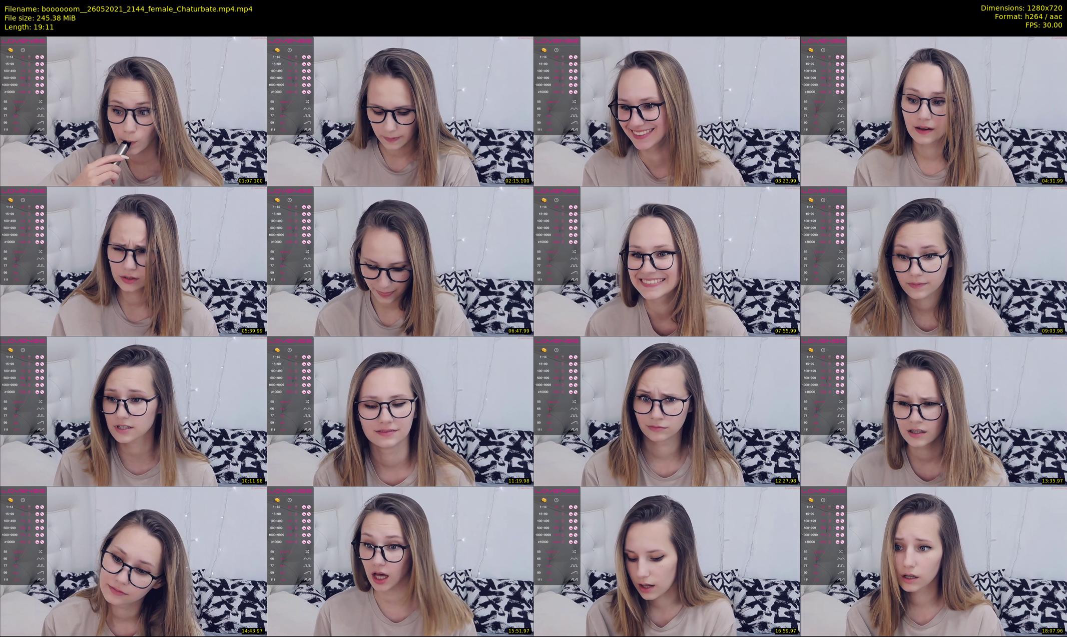 boooooom_ — 20 minute Chaturbate female cam show recording, 720p, May 26, 2021