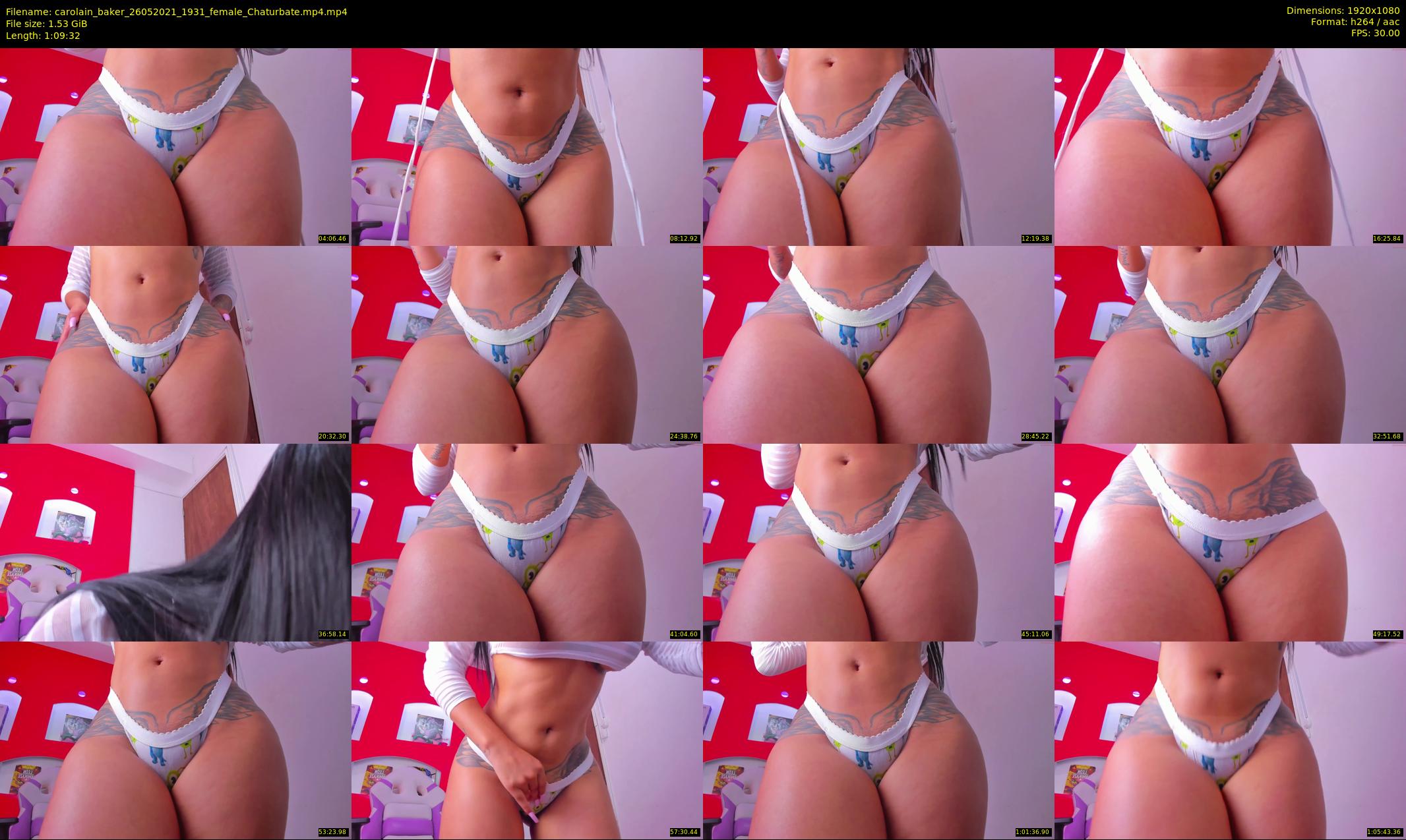 carolain_baker — 70 minute Chaturbate female cam show recording, 1080p, May 26, 2021