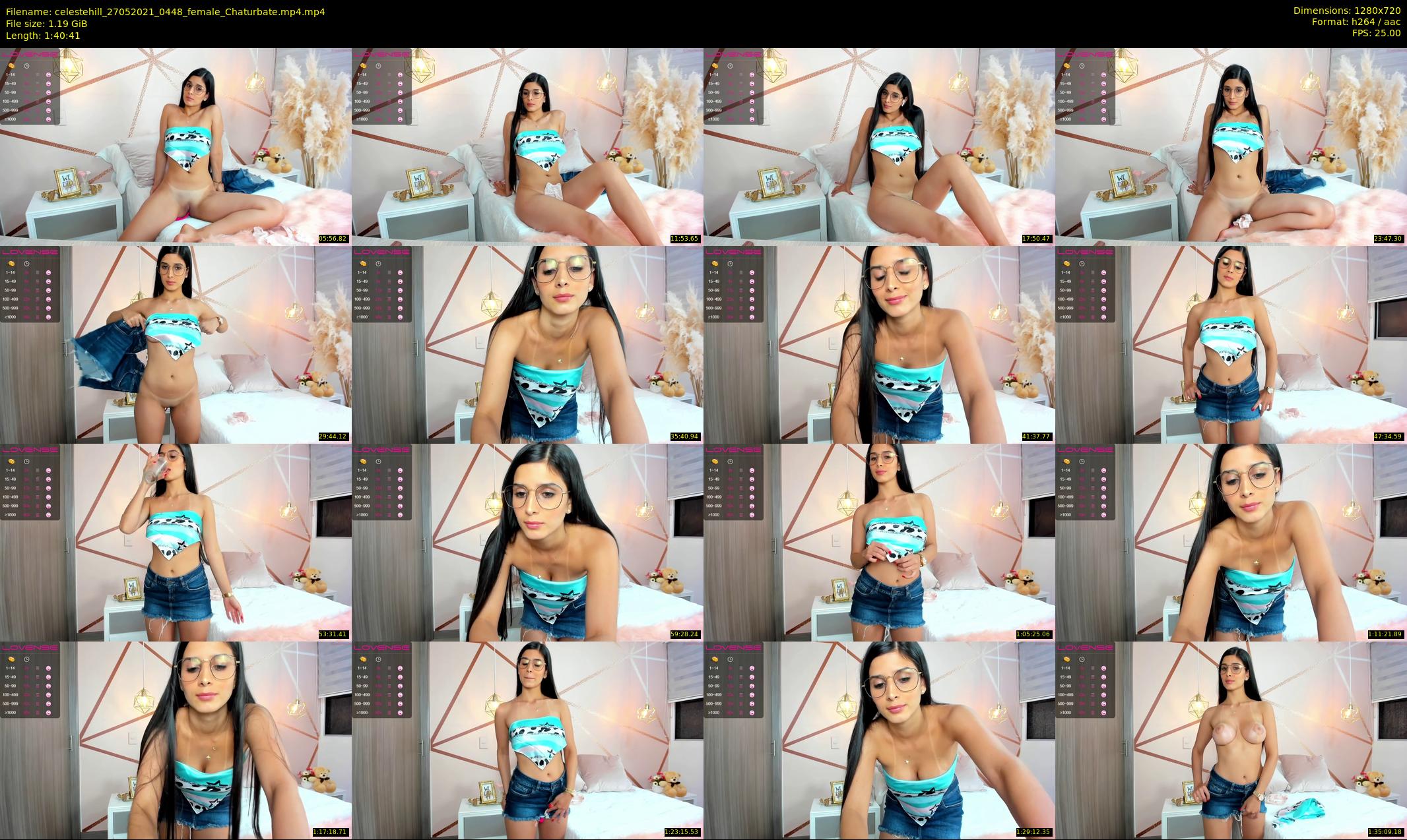 celestehill — 101 minute Chaturbate female cam show recording, 720p, May 27, 2021