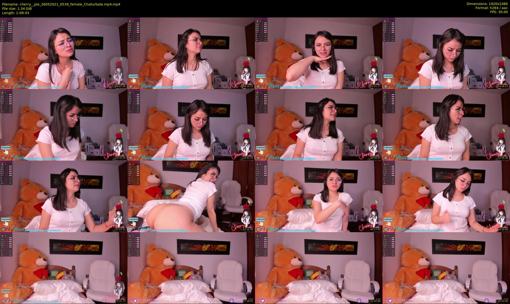 cherry__pie — 70 minute Chaturbate female cam show recording, 1080p, May 26, 2021