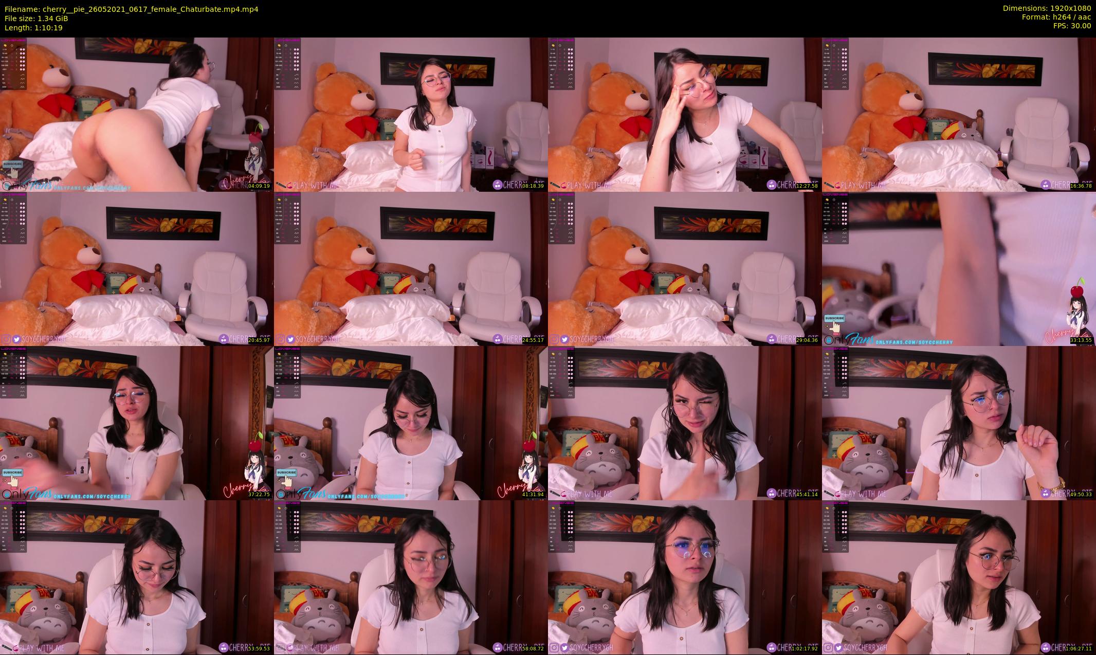 cherry__pie — 71 minute Chaturbate female cam show recording, 1080p, May 26, 2021
