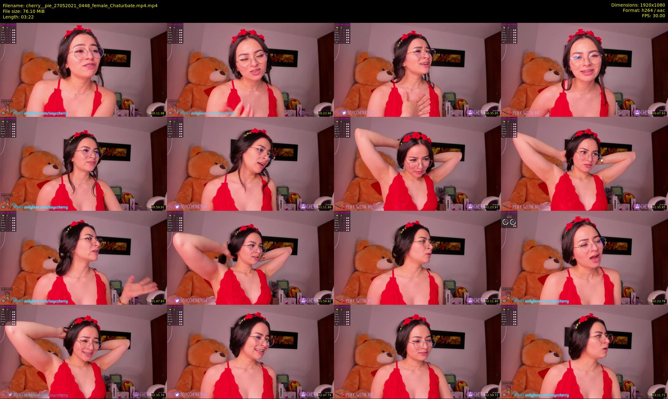 cherry__pie — 4 minute Chaturbate female cam show recording, 1080p, May 27, 2021