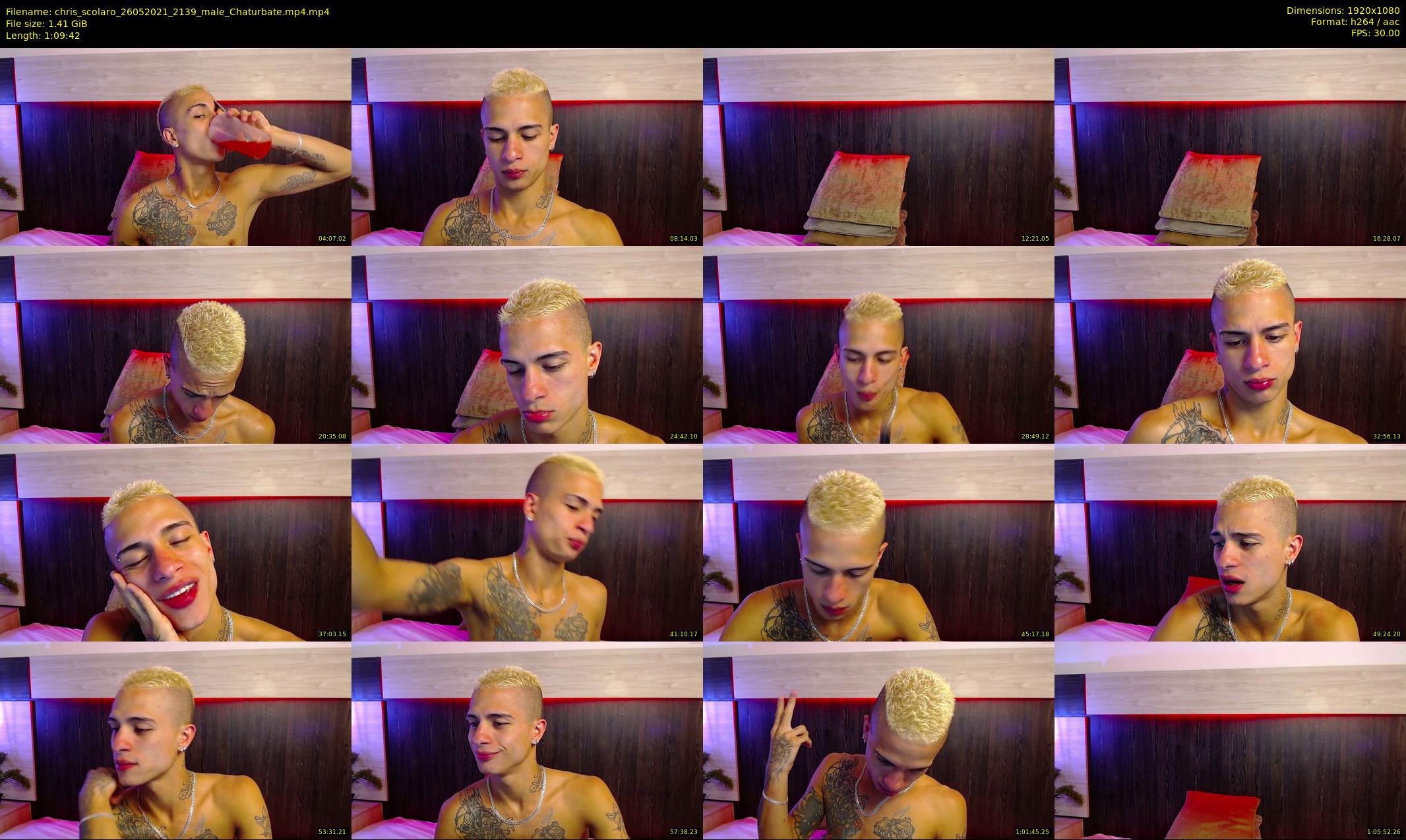 chris_scolaro — 70 minute Chaturbate male cam show recording, 1080p, May 26, 2021