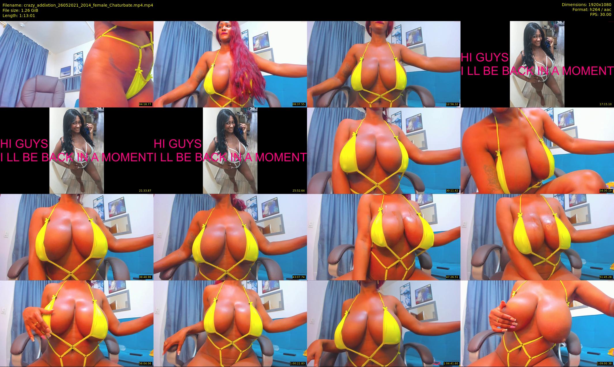 crazy_addixtion — 74 minute Chaturbate female cam show recording, 1080p, May 26, 2021