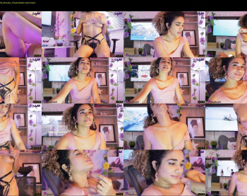 curlydoll1 — 36 minute Chaturbate female cam show recording, 720p, May 27, 2021