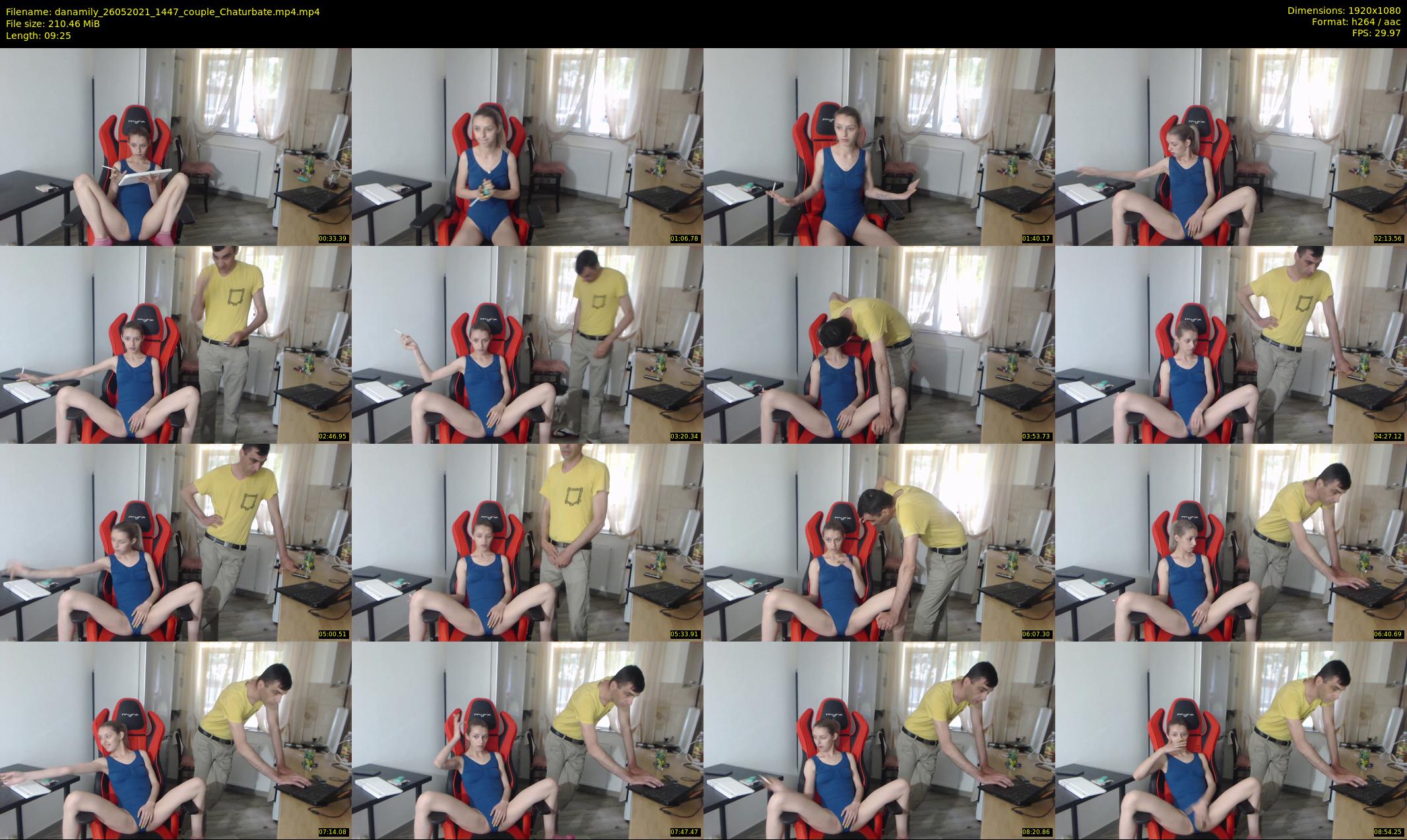 danamily — 10 minute Chaturbate female cam show recording, 1080p, May 26, 2021