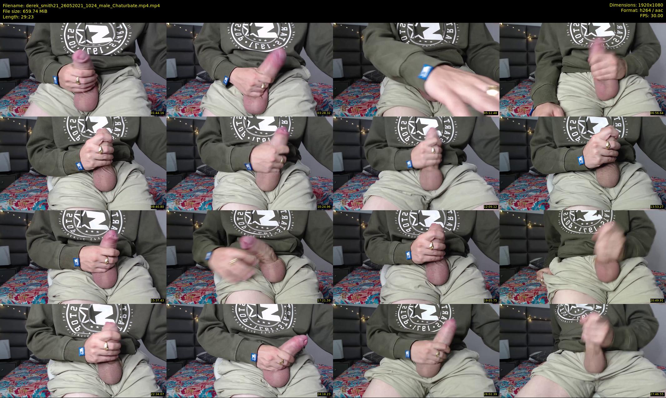 derek_smith21 — 30 minute Chaturbate male cam show recording, 1080p, May 26, 2021
