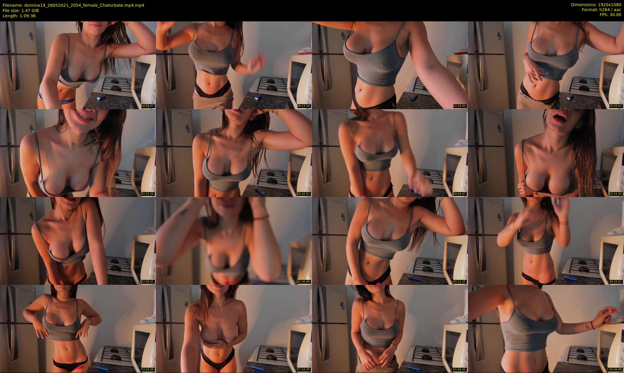 donnna19 — 70 minute Chaturbate female cam show recording, 1080p, May 26, 2021