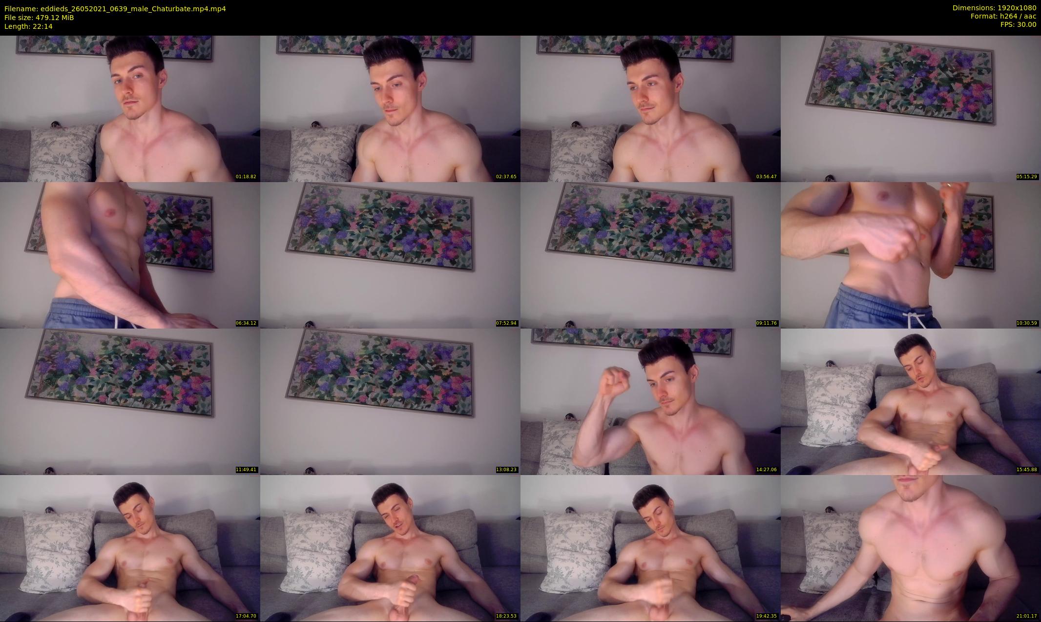 eddieds — 23 minute Chaturbate male cam show recording, 1080p, May 26, 2021