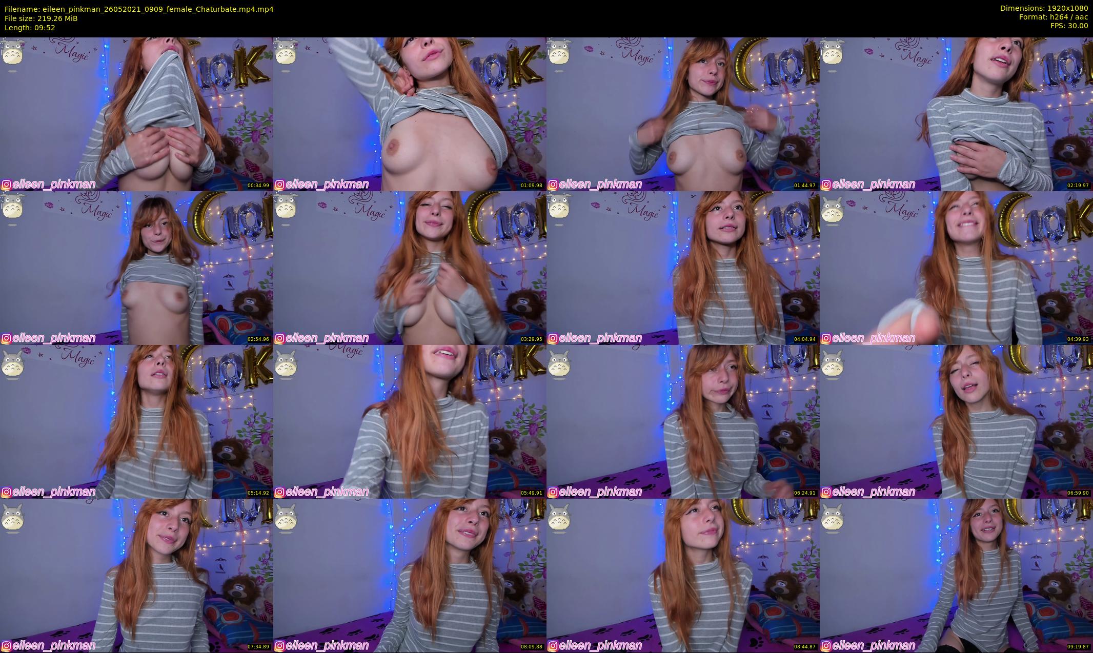eileen_pinkman — 10 minute Chaturbate female cam show recording, 1080p, May 26, 2021