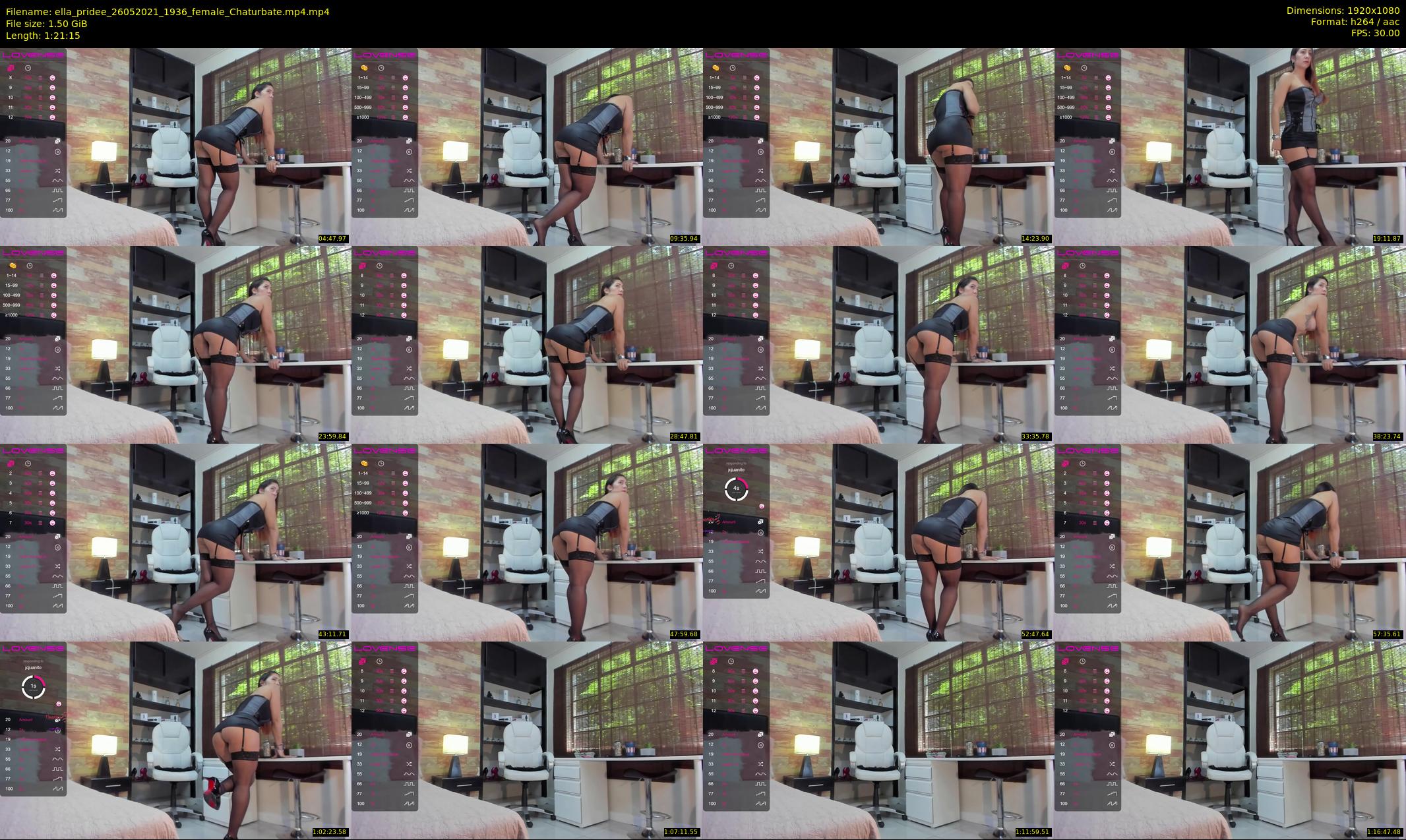 ella_pridee — 82 minute Chaturbate female cam show recording, 1080p, May 26, 2021