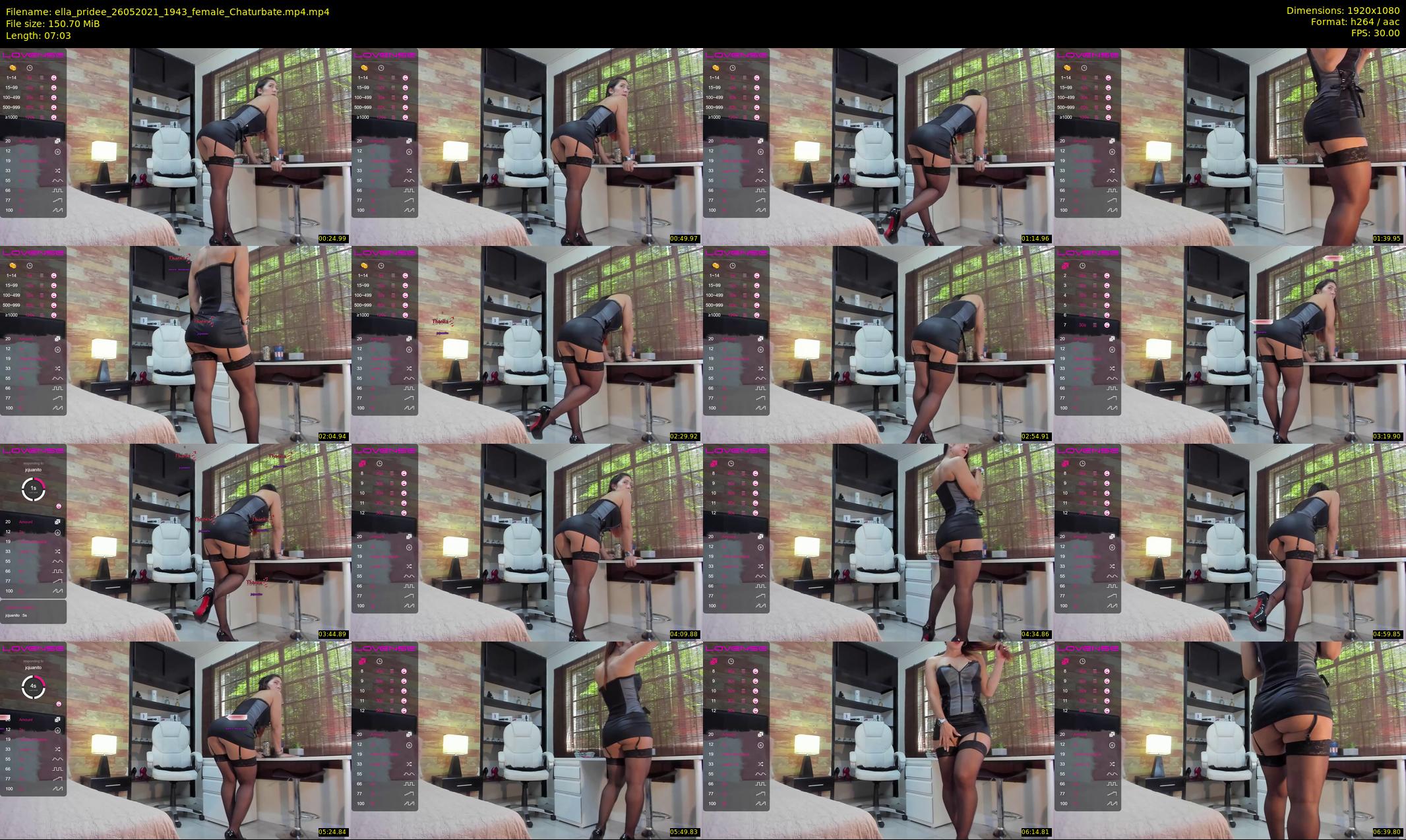 ella_pridee — 8 minute Chaturbate female cam show recording, 1080p, May 26, 2021