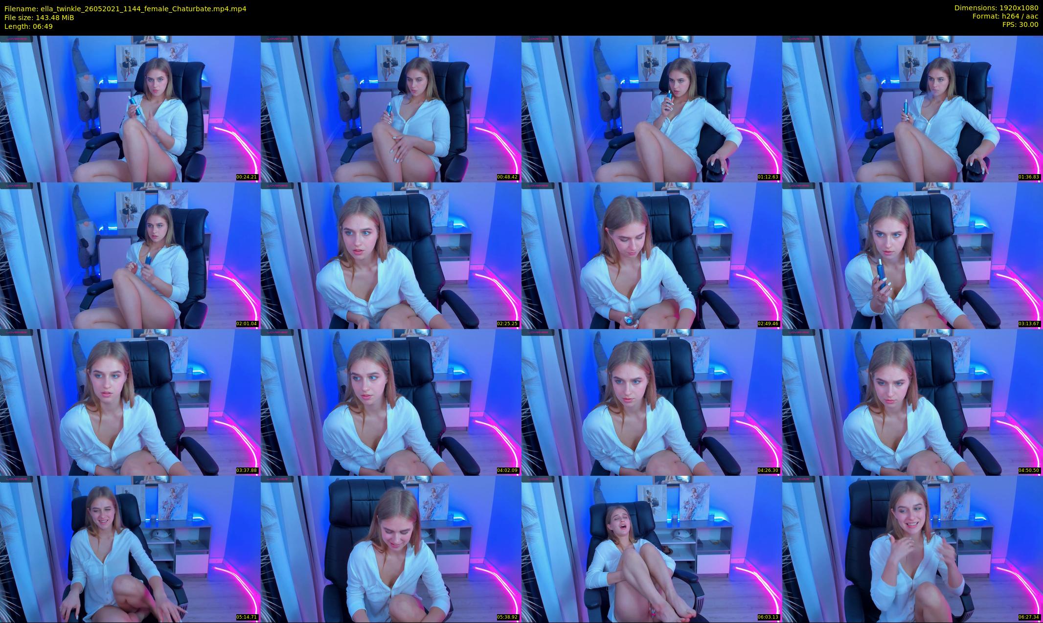 ella_twinkle — 7 minute Chaturbate female cam show recording, 1080p, May 26, 2021