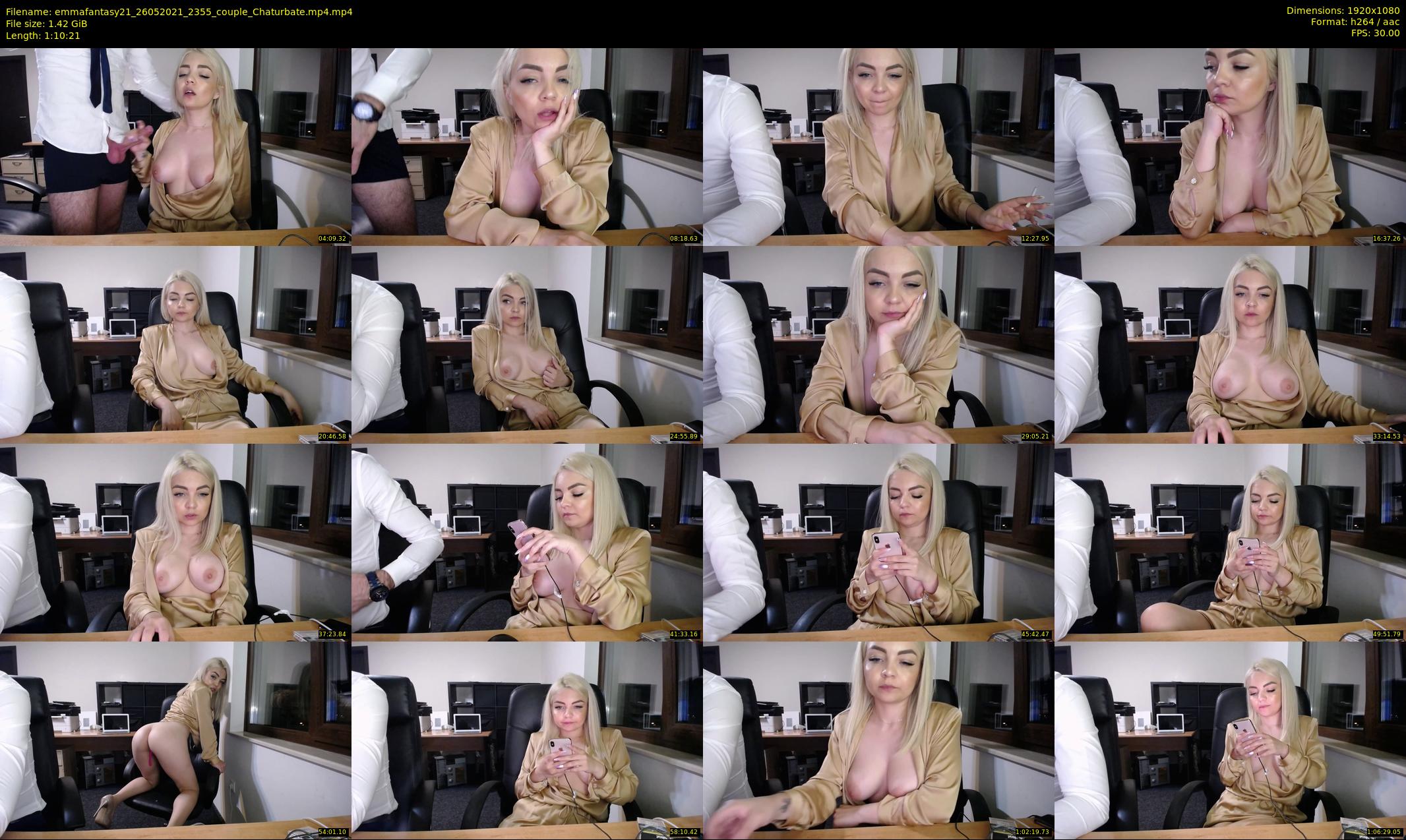 emmafantasy21 — 71 minute Chaturbate couple cam show recording, 1080p, May 26, 2021