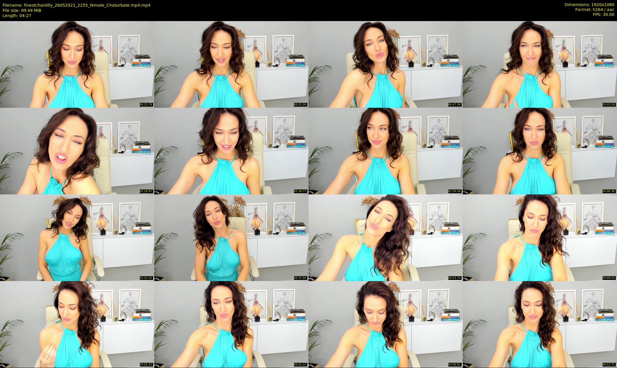 finestchantilly — 5 minute Chaturbate female cam show recording, 1080p, May 26, 2021