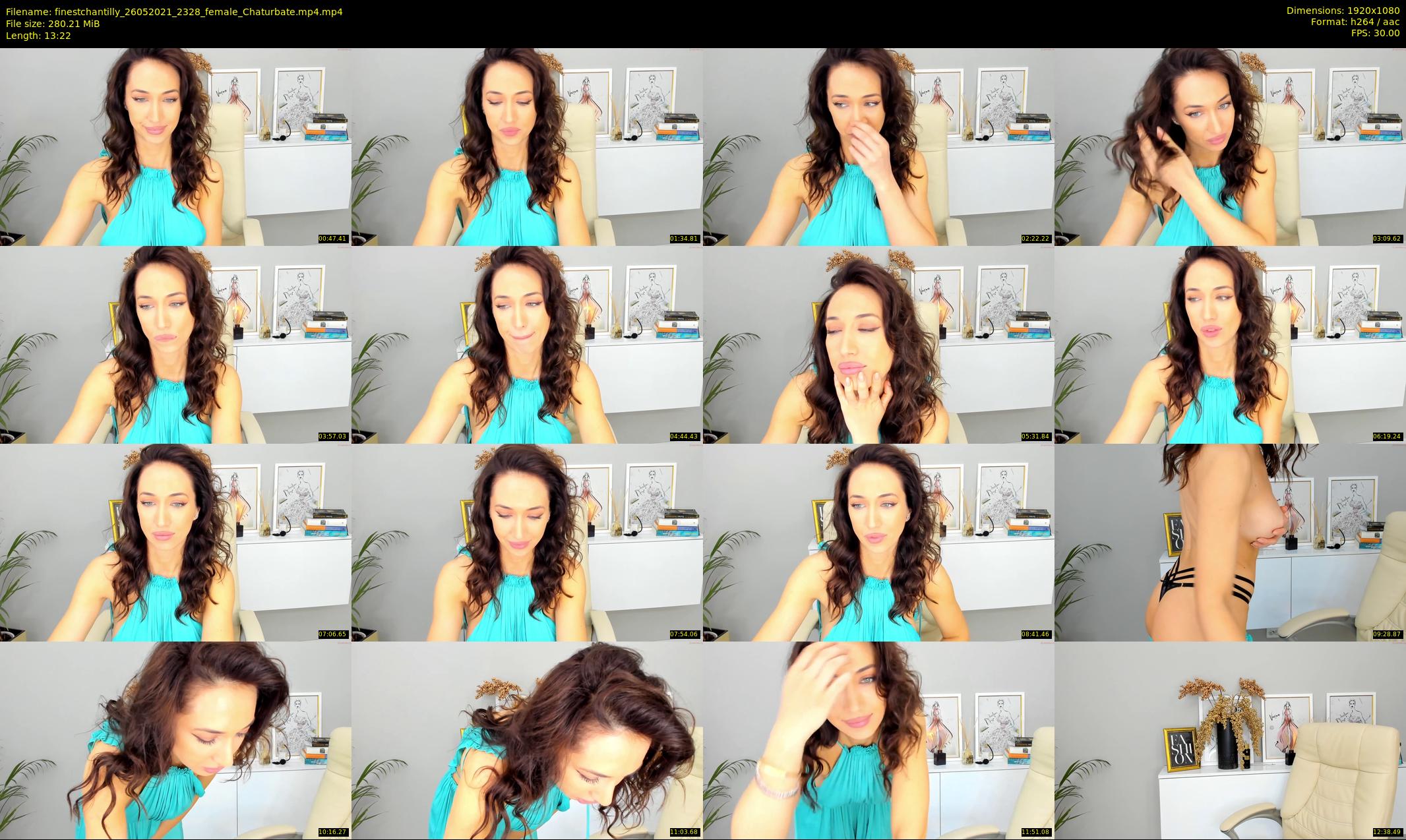finestchantilly — 14 minute Chaturbate female cam show recording, 1080p, May 26, 2021