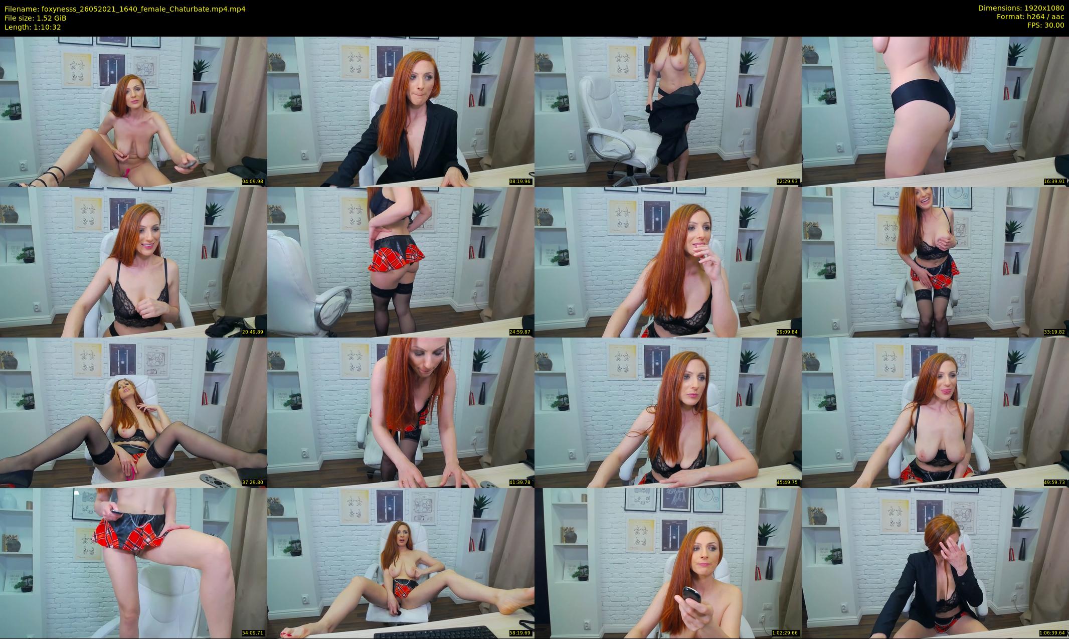 foxynesss — 71 minute Chaturbate female cam show recording, 1080p, May 26, 2021