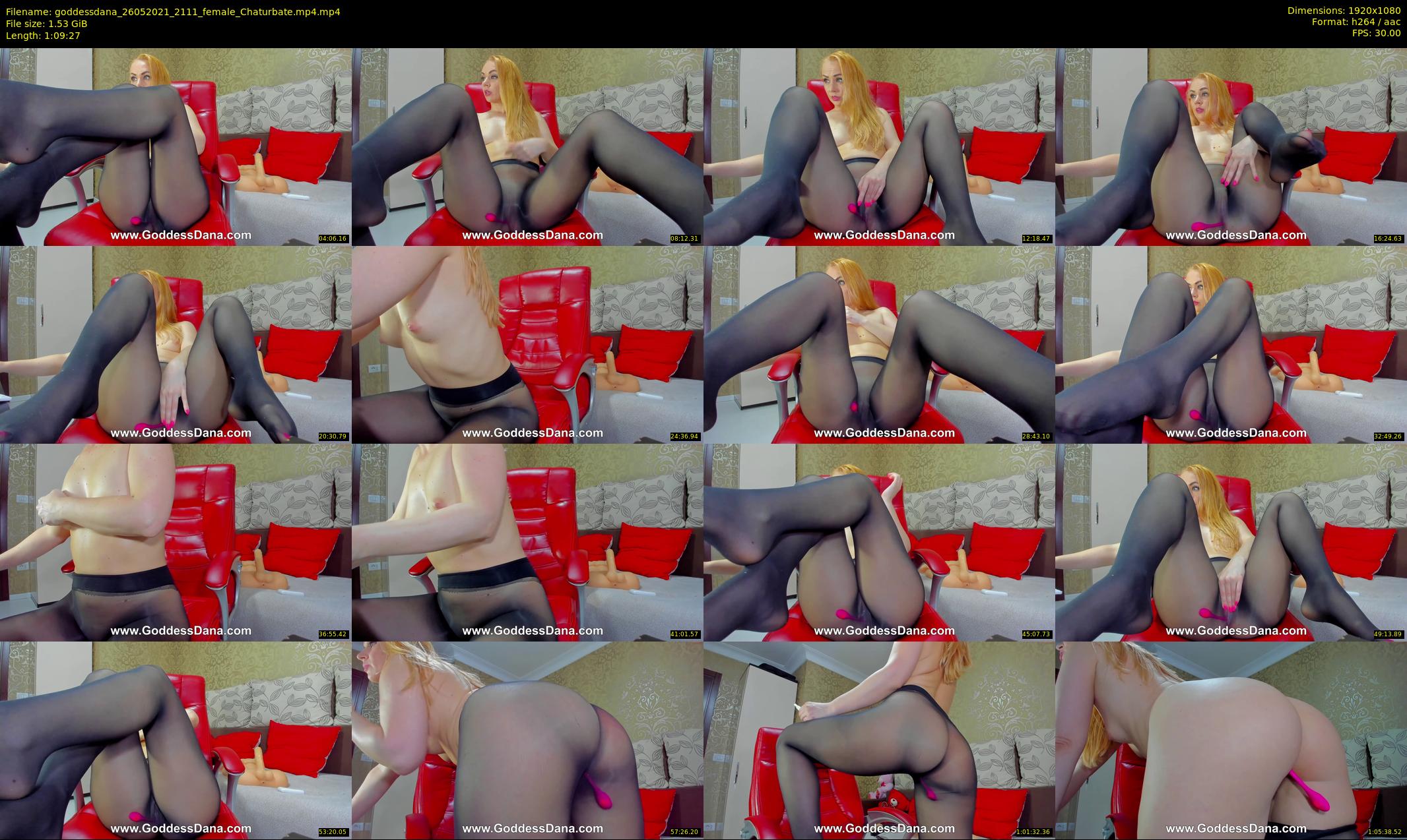 goddessdana — 70 minute Chaturbate female cam show recording, 1080p, May 26, 2021