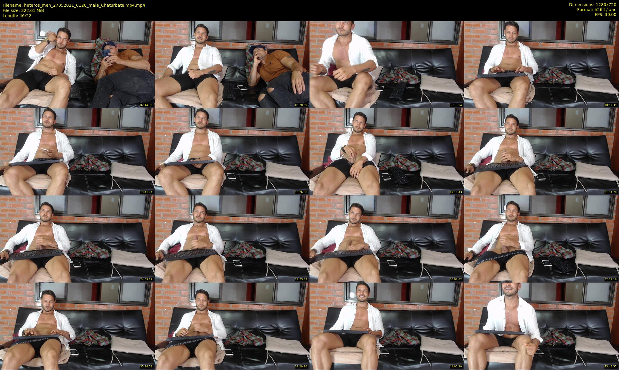 heteros_men — 47 minute Chaturbate male cam show recording, 720p, May 27, 2021
