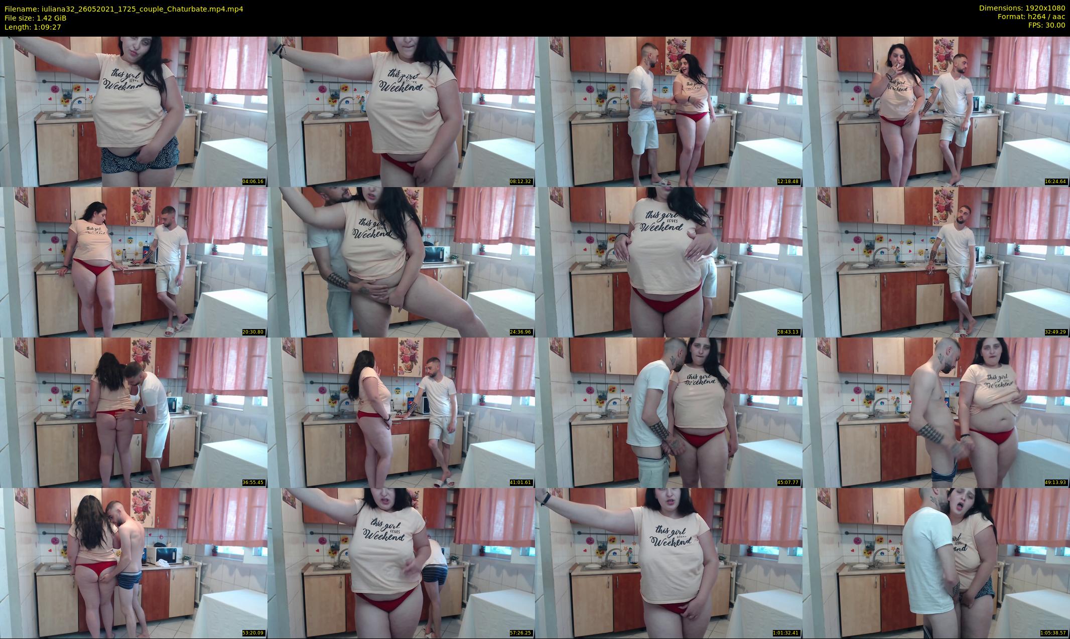 iuliana32 — 70 minute Chaturbate couple cam show recording, 1080p, May 26, 2021