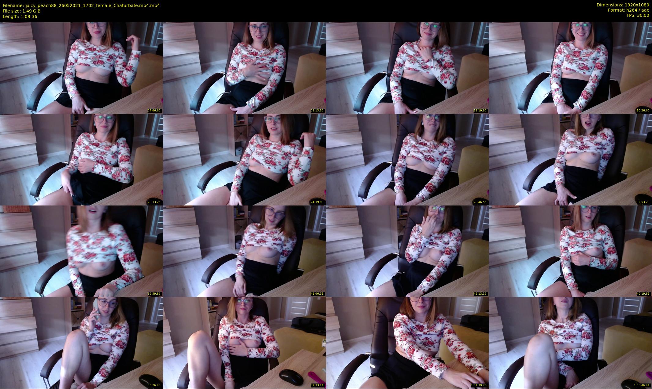 juicy_peach88 — 70 minute Chaturbate female cam show recording, 1080p, May 26, 2021