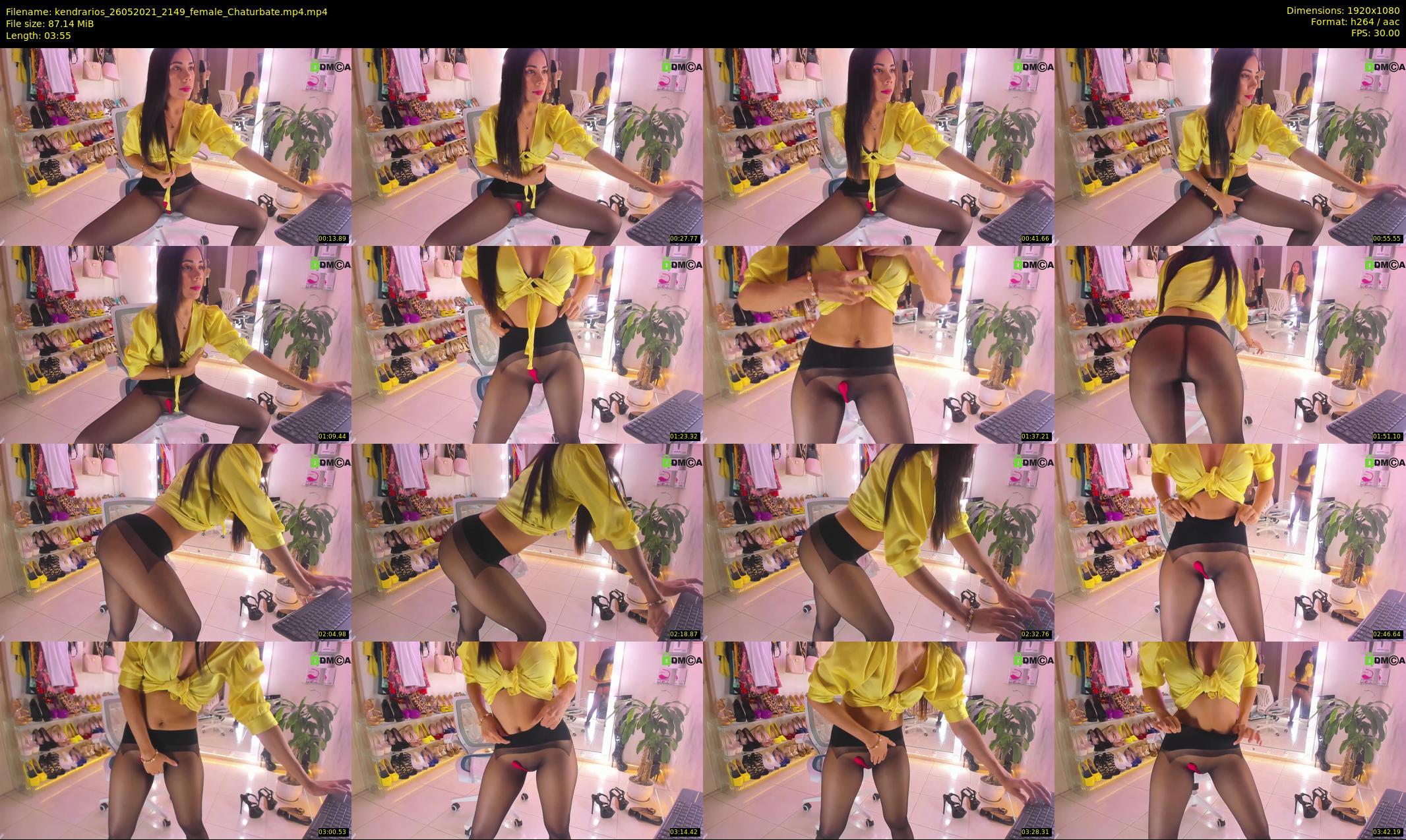 kendrarios — 4 minute Chaturbate female cam show recording, 1080p, May 26, 2021