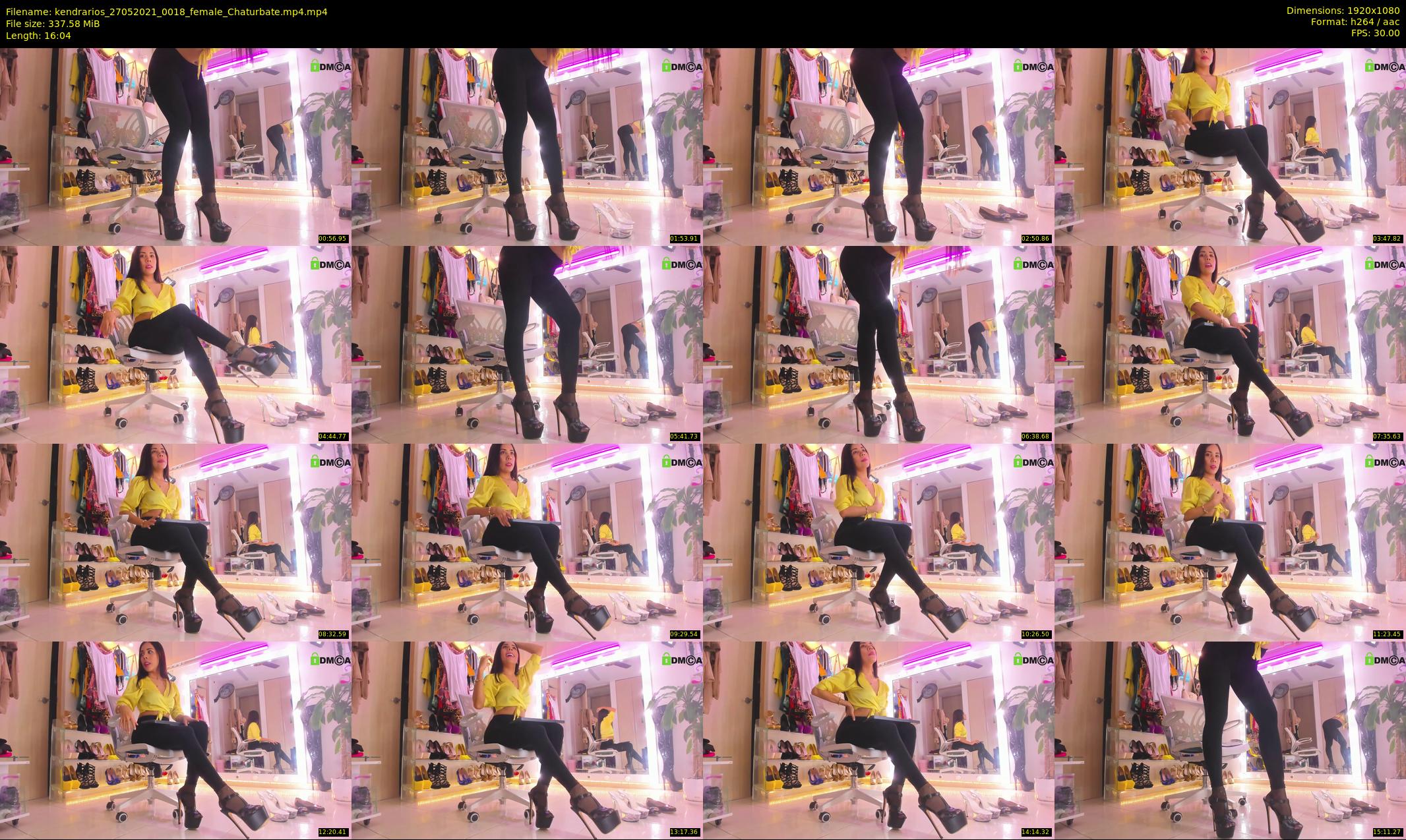 kendrarios — 17 minute Chaturbate female cam show recording, 1080p, May 27, 2021