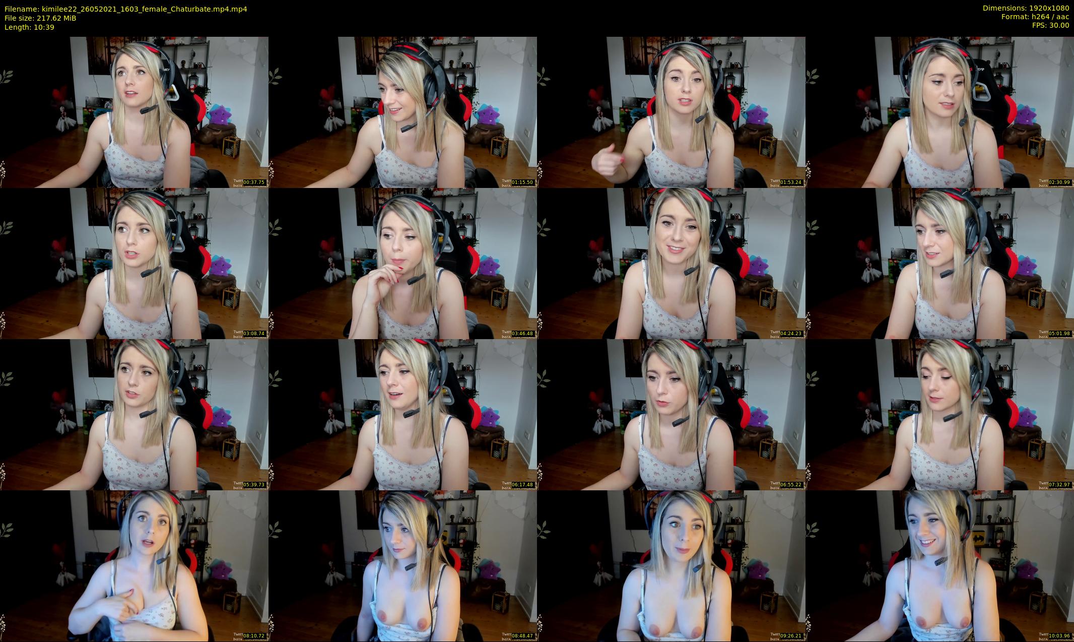 kimilee22 — 11 minute Chaturbate female cam show recording, 1080p, May 26, 2021