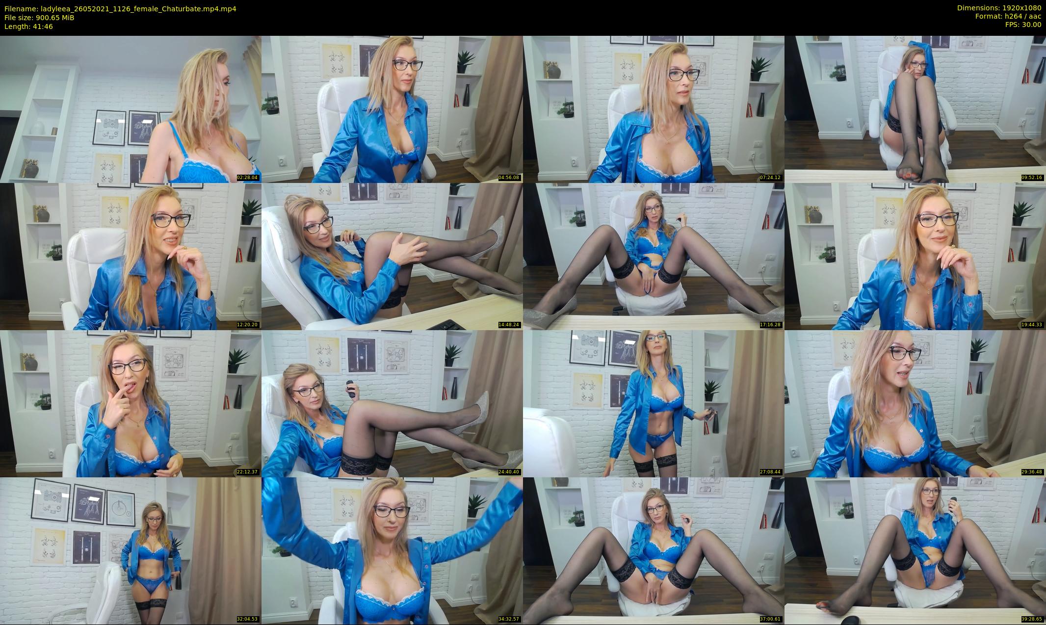 ladyleea — 42 minute Chaturbate female cam show recording, 1080p, May 26, 2021